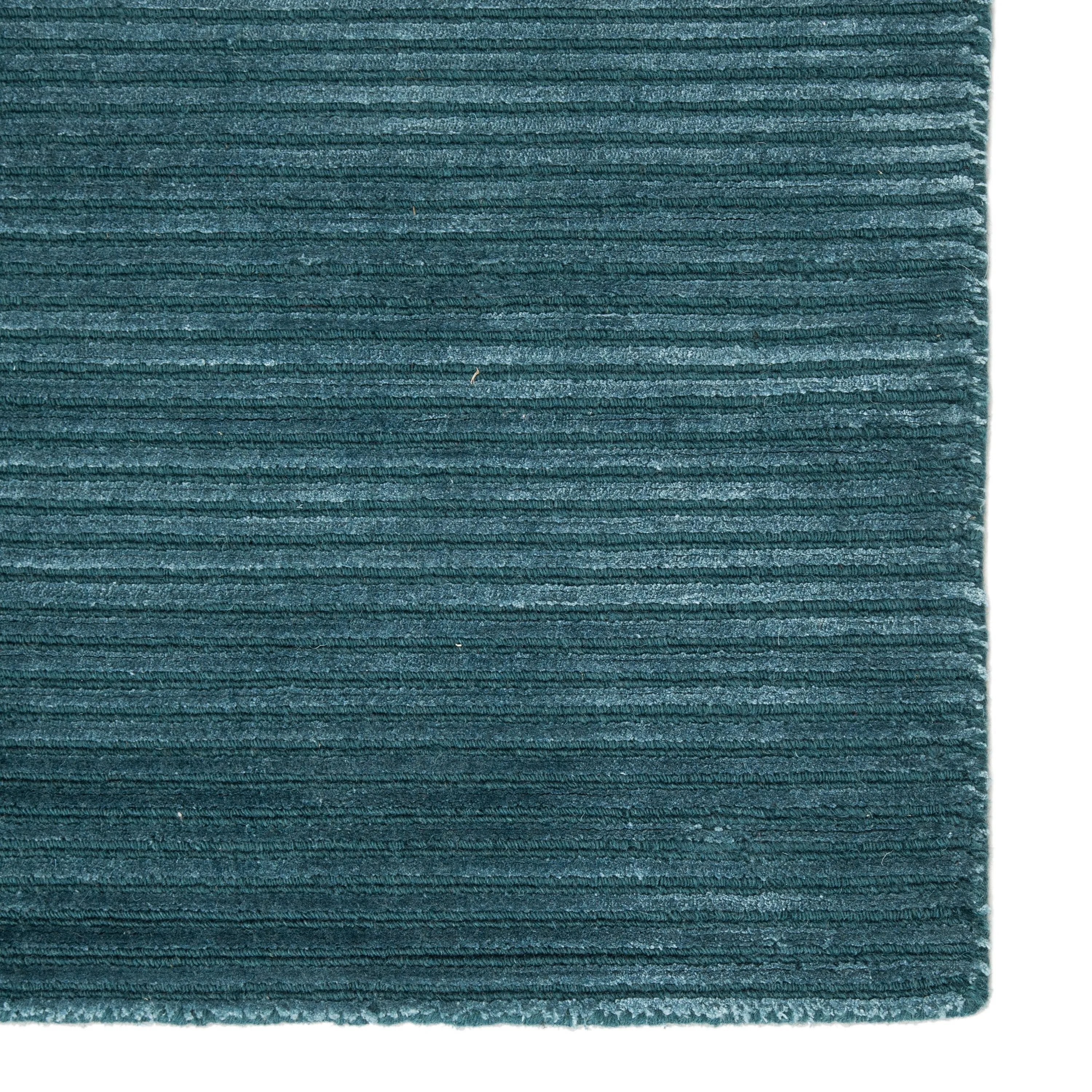 Phase Handmade Solid Color Textured Wool/ Viscose Area Rug