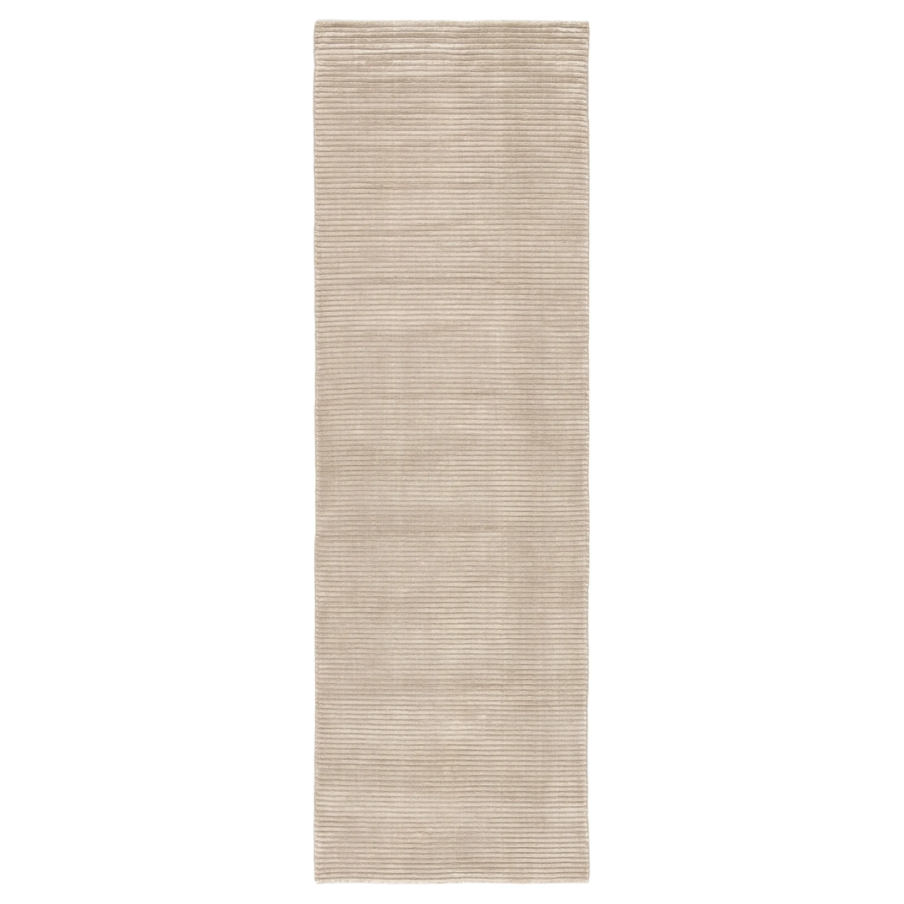 Phase Handmade Solid Color Textured Wool/ Viscose Area Rug