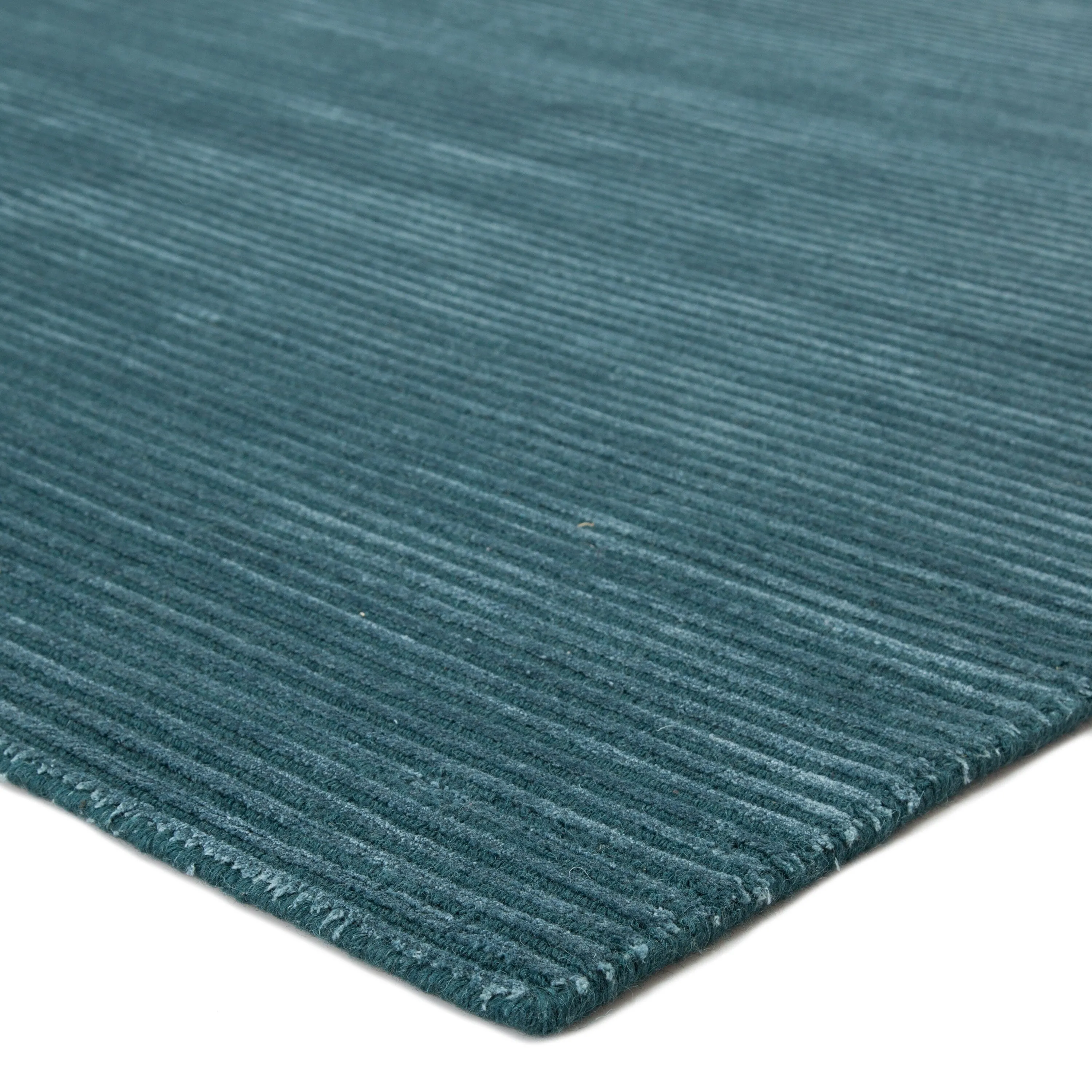 Phase Handmade Solid Color Textured Wool/ Viscose Area Rug