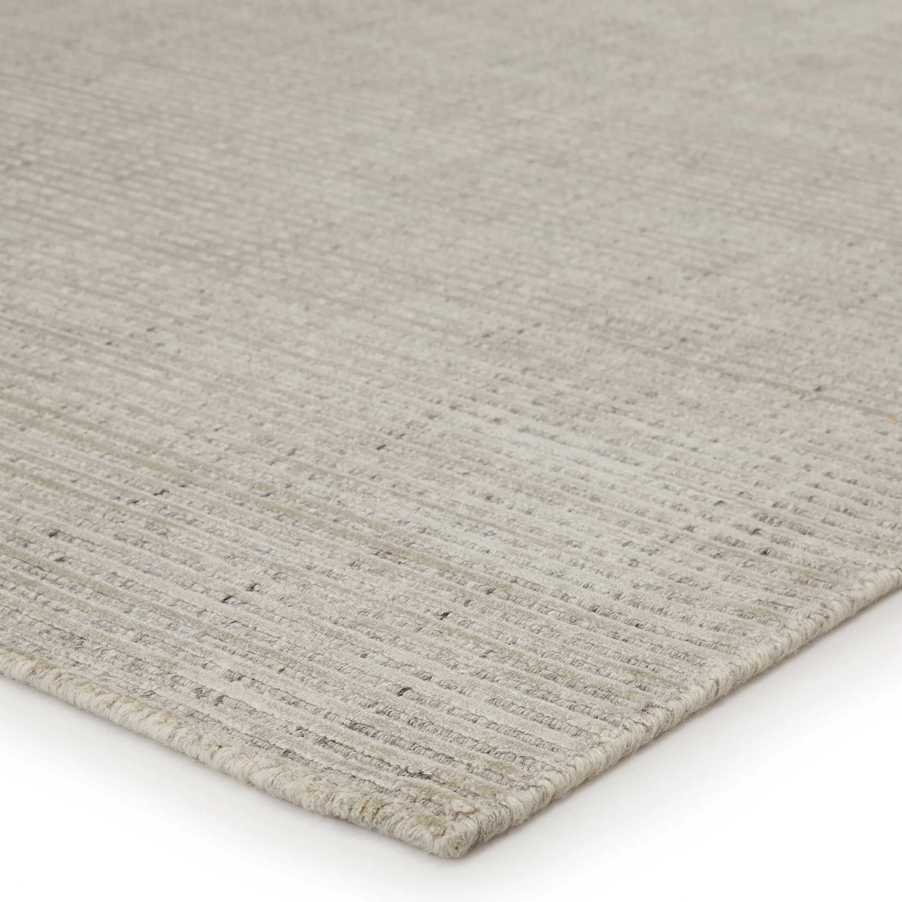 Phase Handmade Solid Color Textured Wool/ Viscose Area Rug