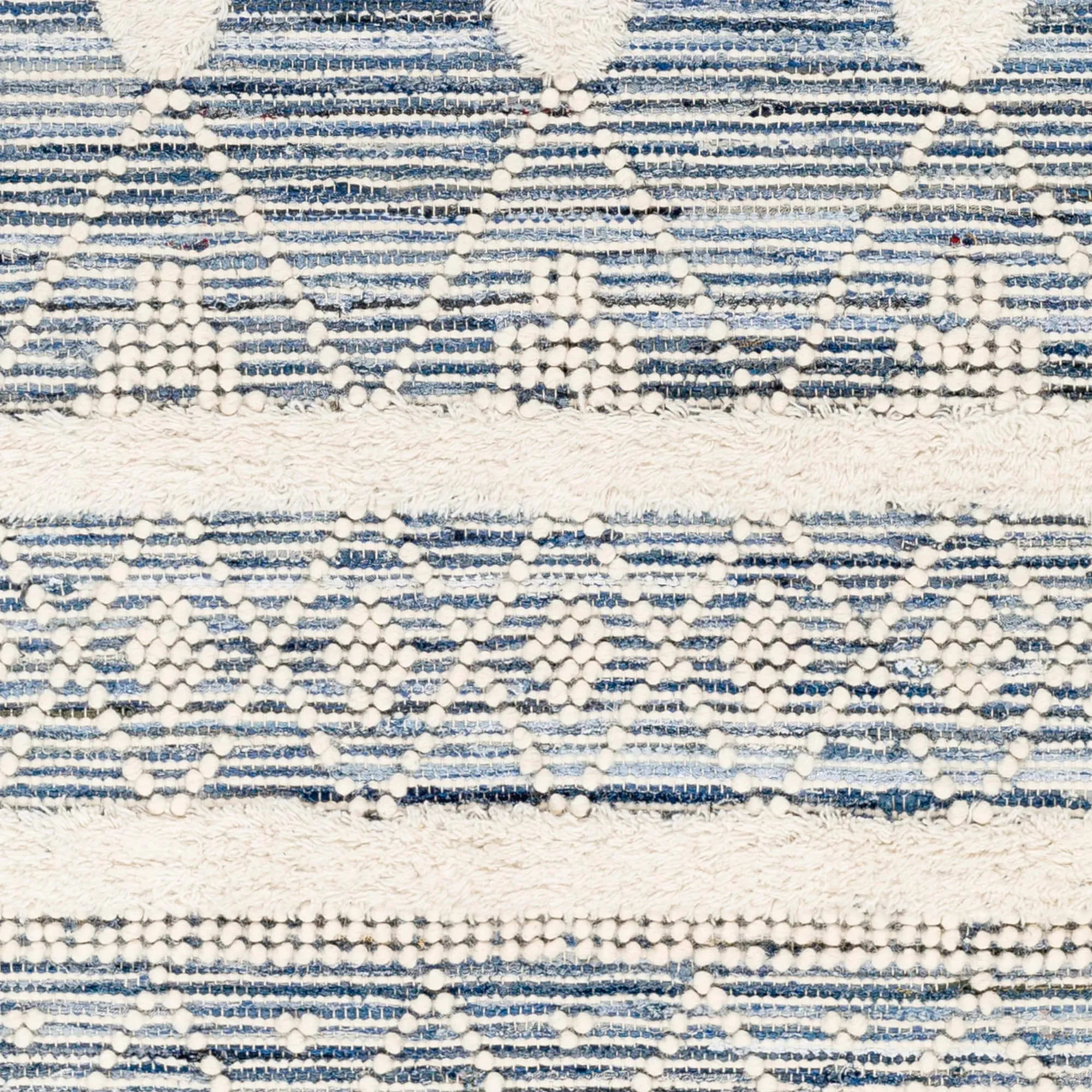 Pippa Handmade Farmhouse Cotton & Wool Area Rug
