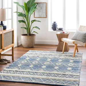 Pippa Handmade Farmhouse Cotton & Wool Area Rug