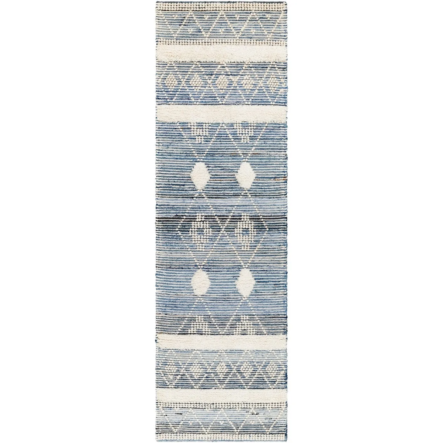 Pippa Handmade Farmhouse Cotton & Wool Area Rug