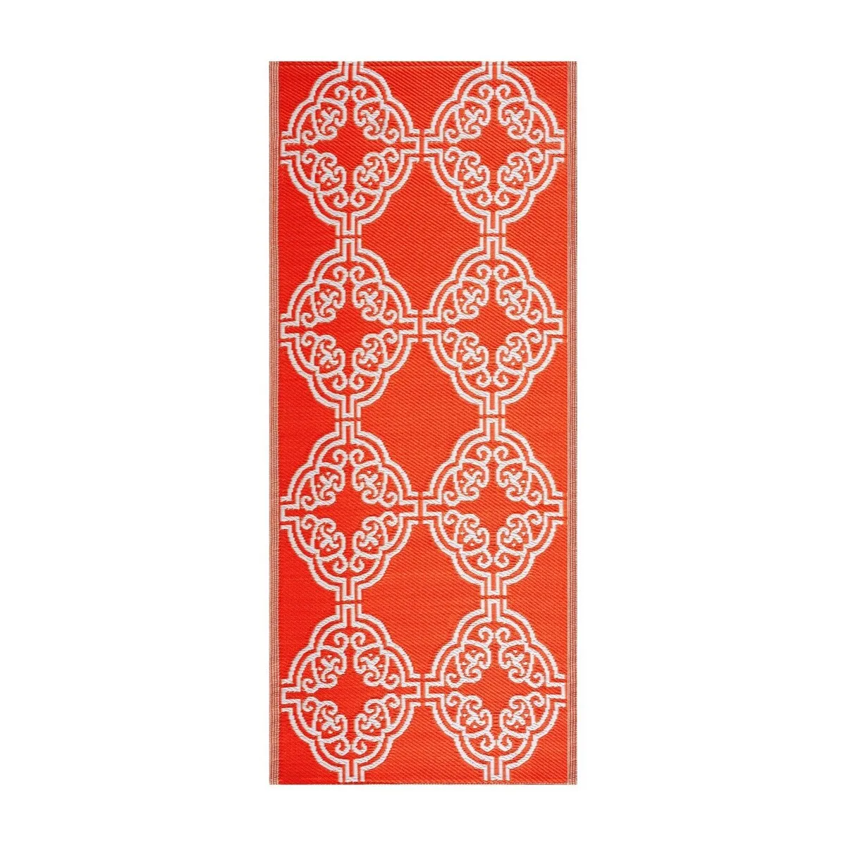 Playa Rug Outdoor Recycled Reversible Plastic Folded Mat/Rug Marrakesh Collection Lightweight & Weather. Water and UV Resistant