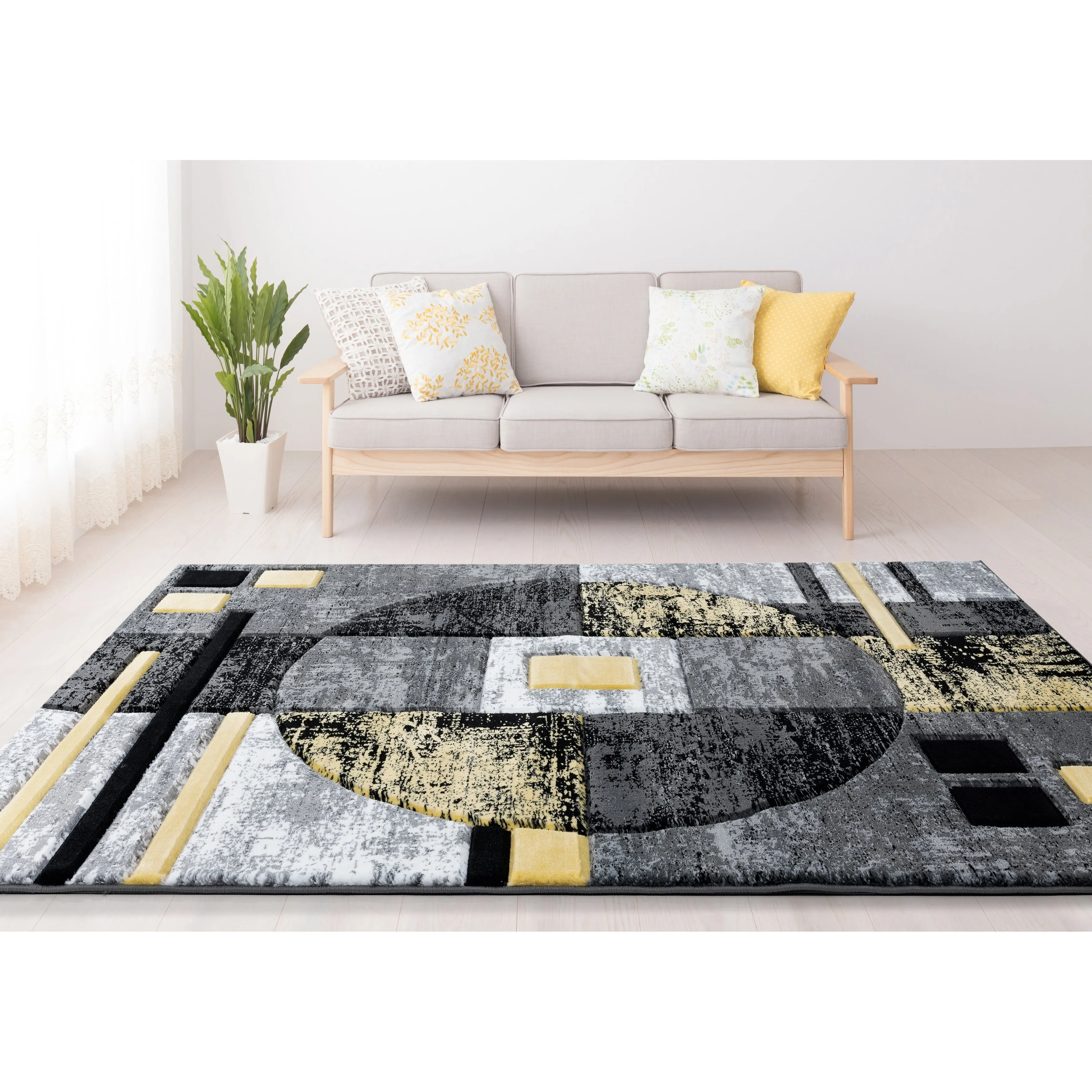 Porch & Den Dawson Creek Hand-Carved Area Rug