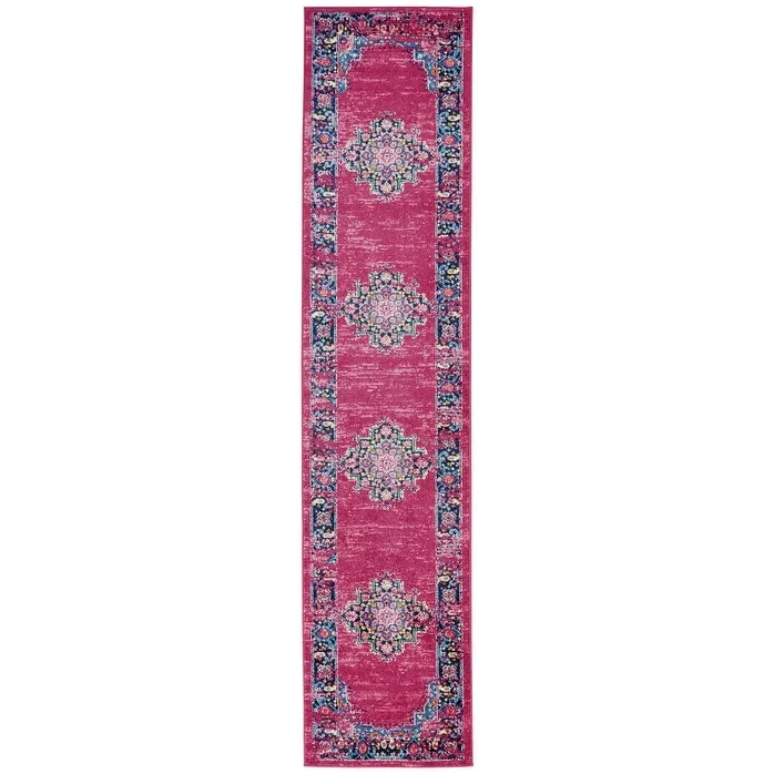 Porch & Den Dobbin Vintage Persian Medallion Farmhouse Area Rug