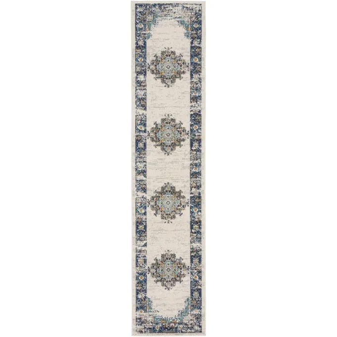 Porch & Den Dobbin Vintage Persian Medallion Farmhouse Area Rug