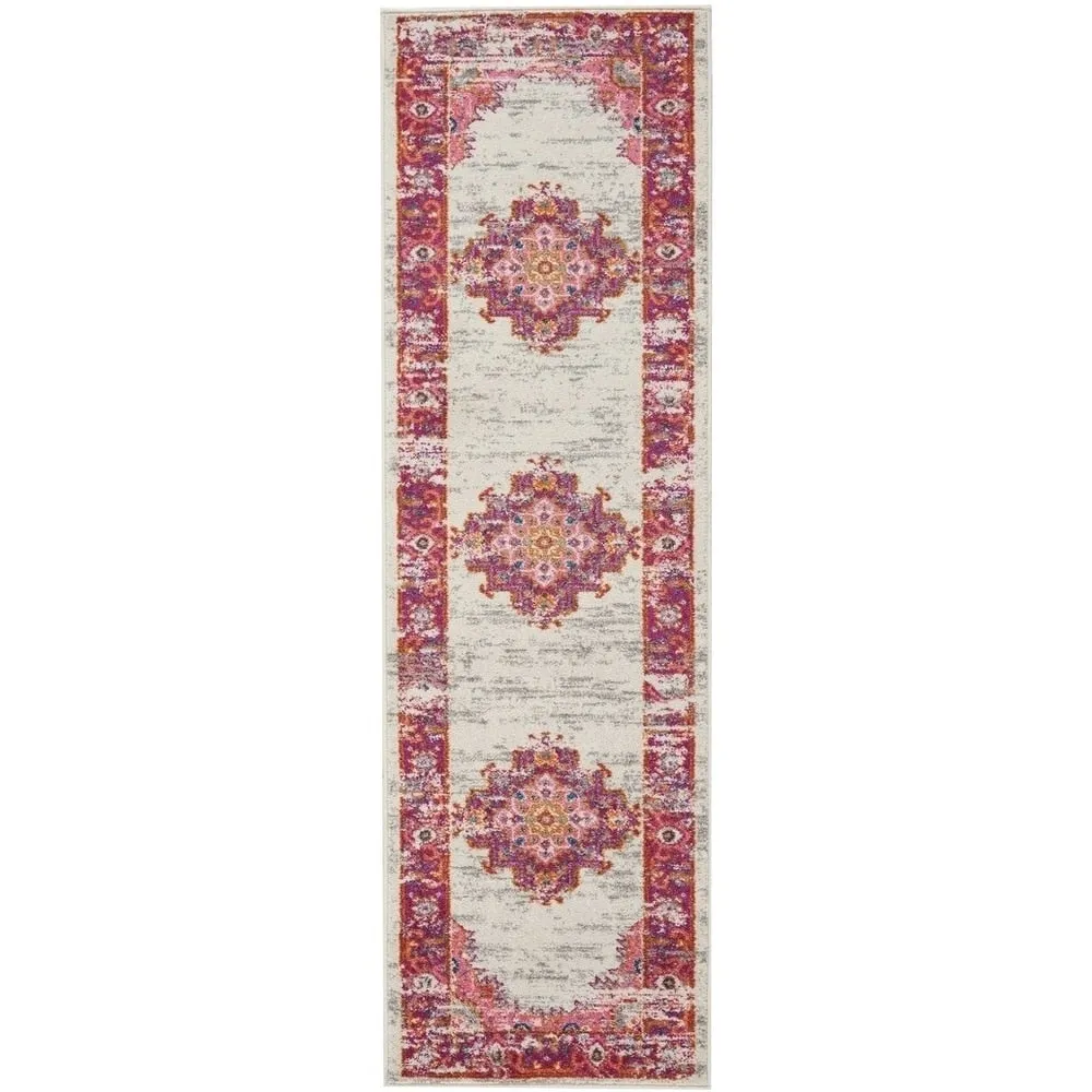Porch & Den Dobbin Vintage Persian Medallion Farmhouse Area Rug