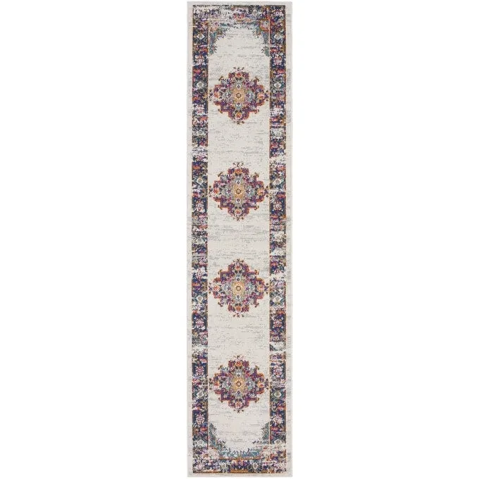 Porch & Den Dobbin Vintage Persian Medallion Farmhouse Area Rug