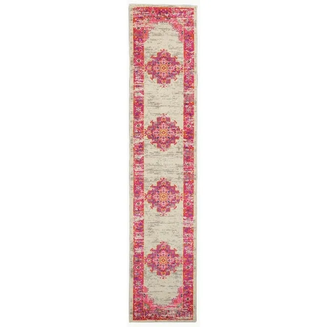 Porch & Den Dobbin Vintage Persian Medallion Farmhouse Area Rug