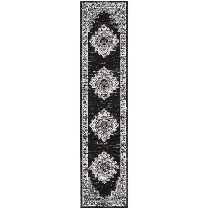 Porch & Den Dobbin Vintage Persian Medallion Farmhouse Area Rug