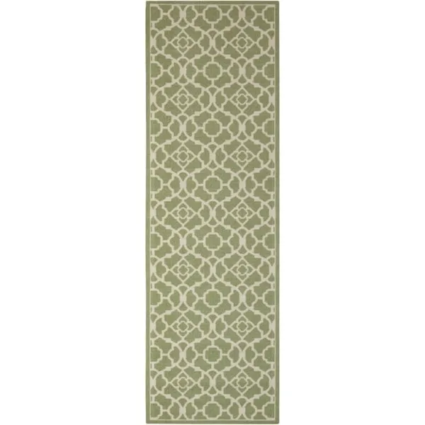 Porch & Den Eckford Modern Moroccan Lattice Indoor Outdoor Area Rug