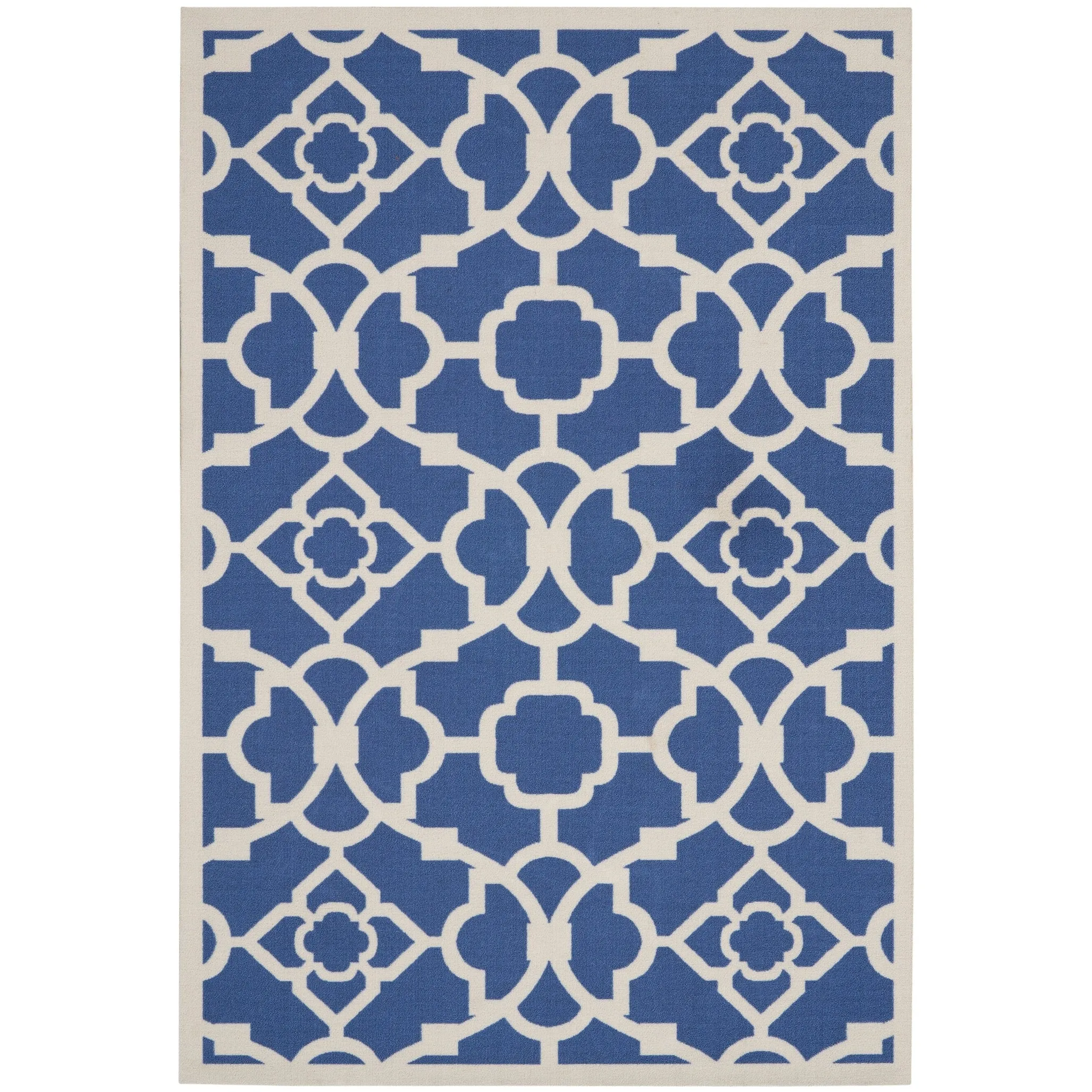 Porch & Den Eckford Modern Moroccan Lattice Indoor Outdoor Area Rug