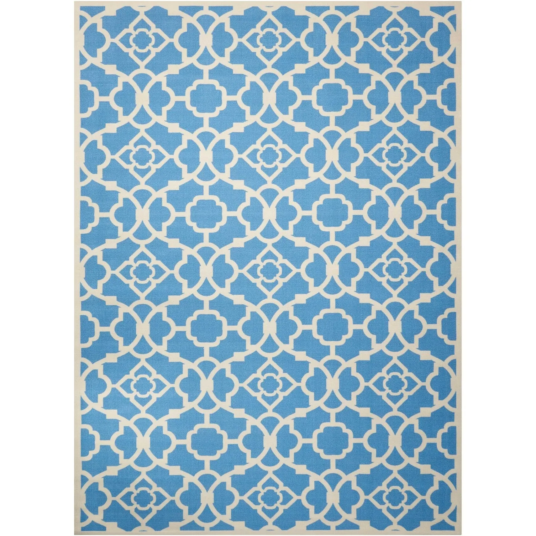 Porch & Den Eckford Modern Moroccan Lattice Indoor Outdoor Area Rug