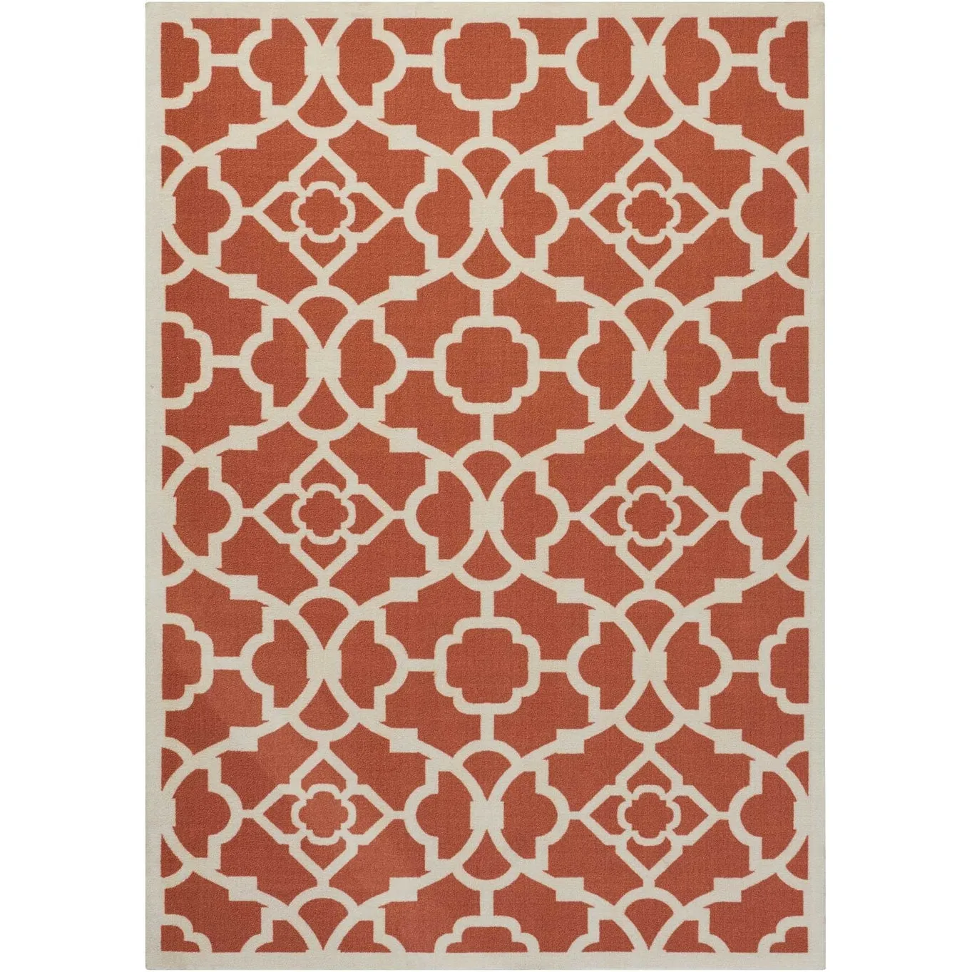 Porch & Den Eckford Modern Moroccan Lattice Indoor Outdoor Area Rug
