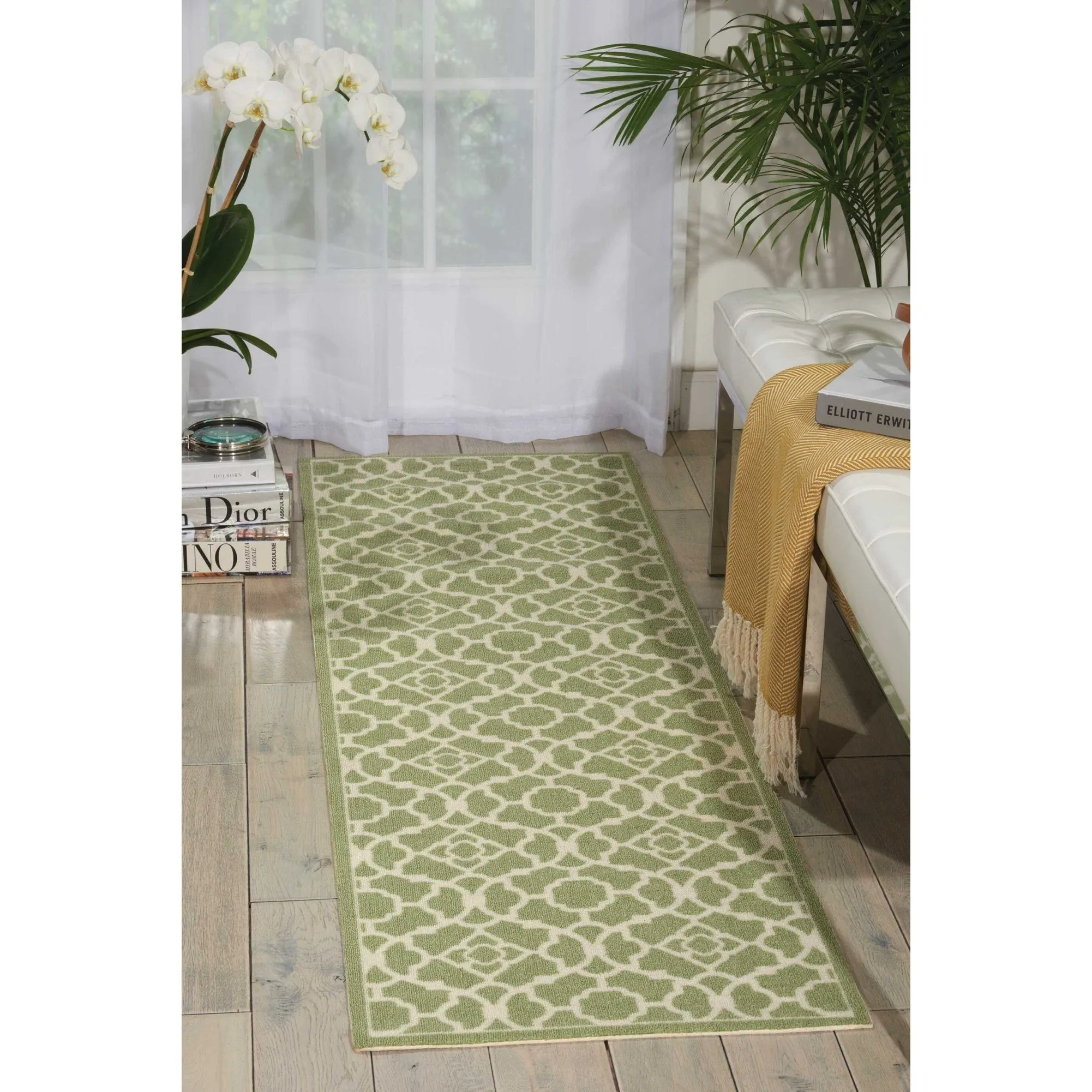 Porch & Den Eckford Modern Moroccan Lattice Indoor Outdoor Area Rug
