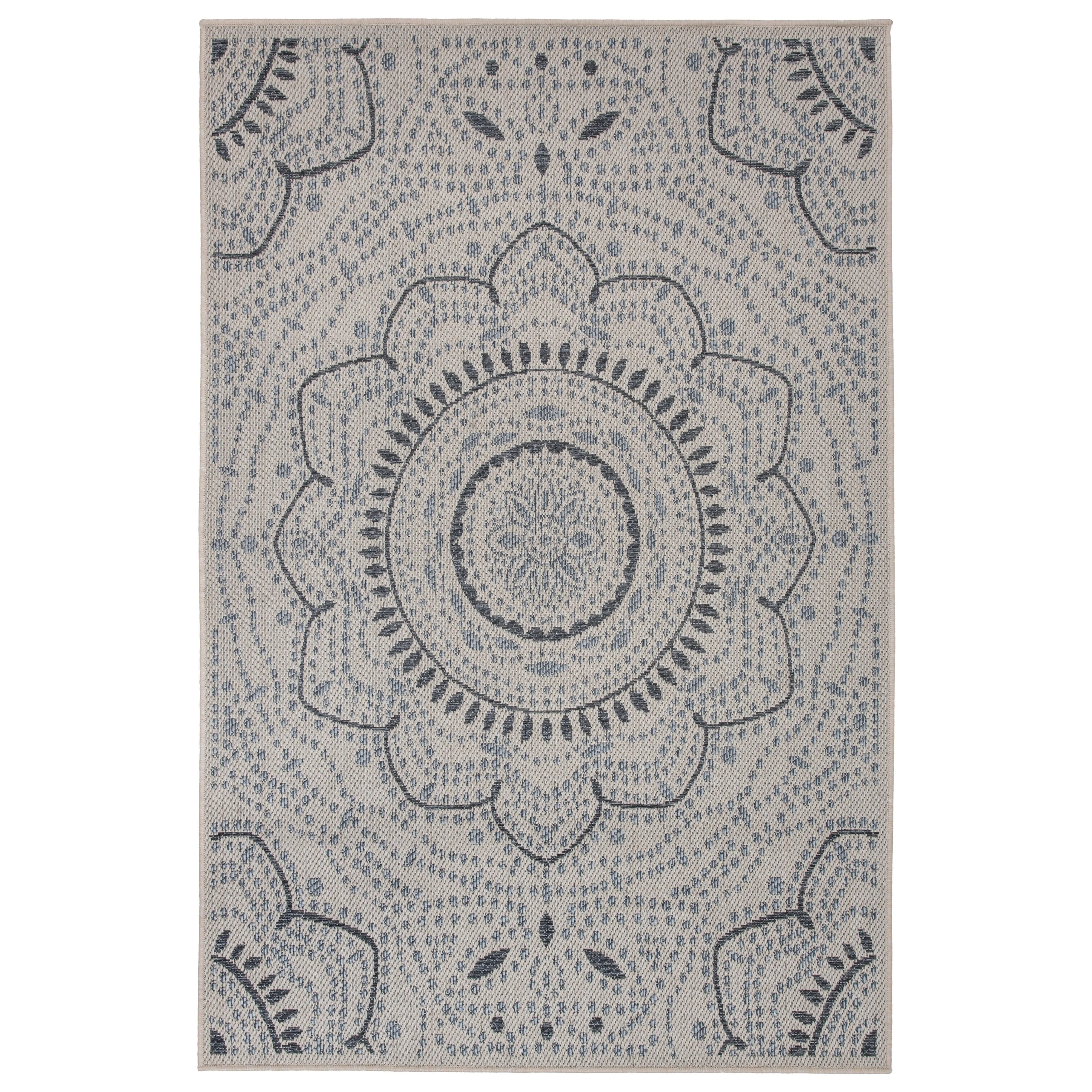 Porch & Den Portia Oriental Medallion Indoor/Outdoor Area Rug