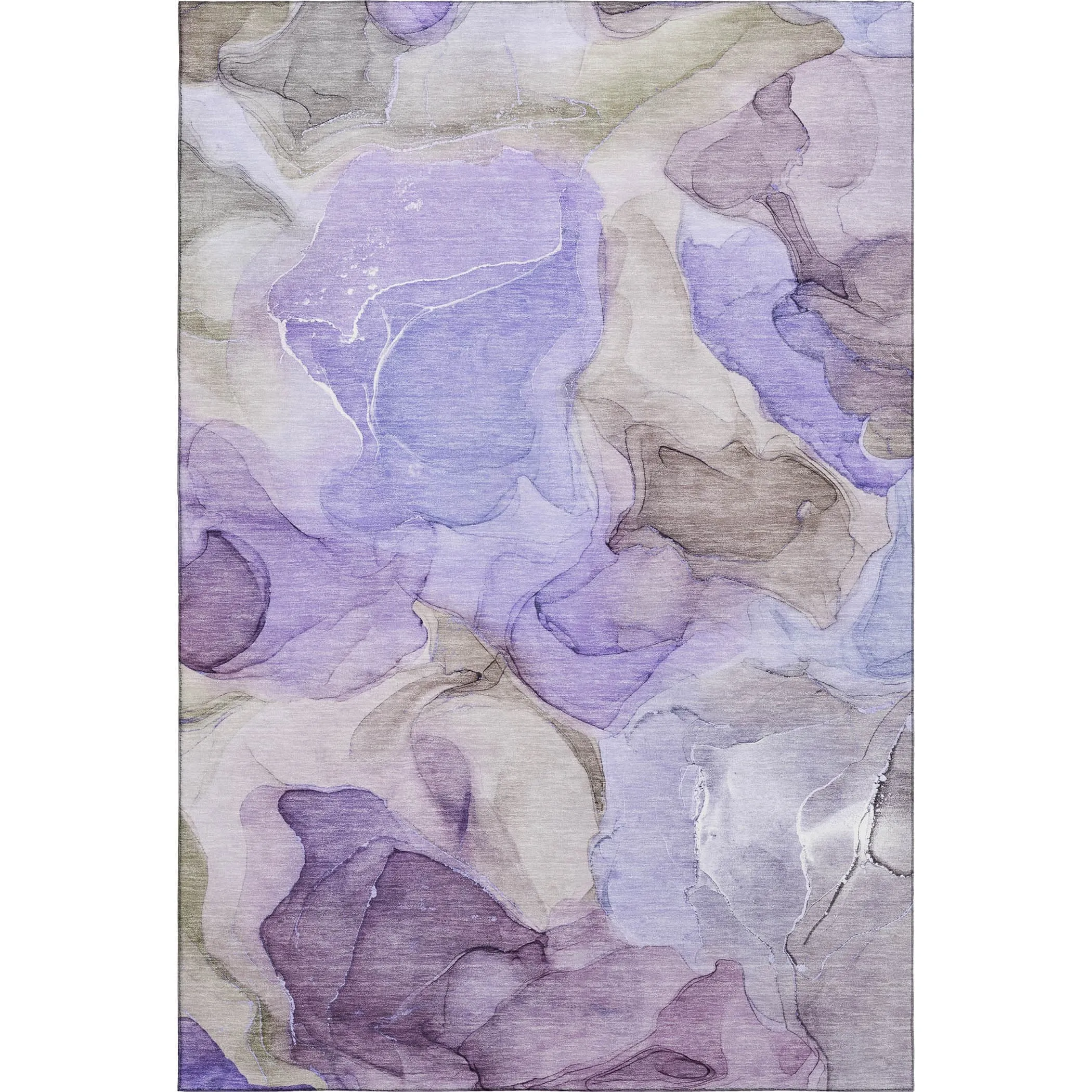 Premium Washable Super Soft Abstract Watercolor Mayfield Rug