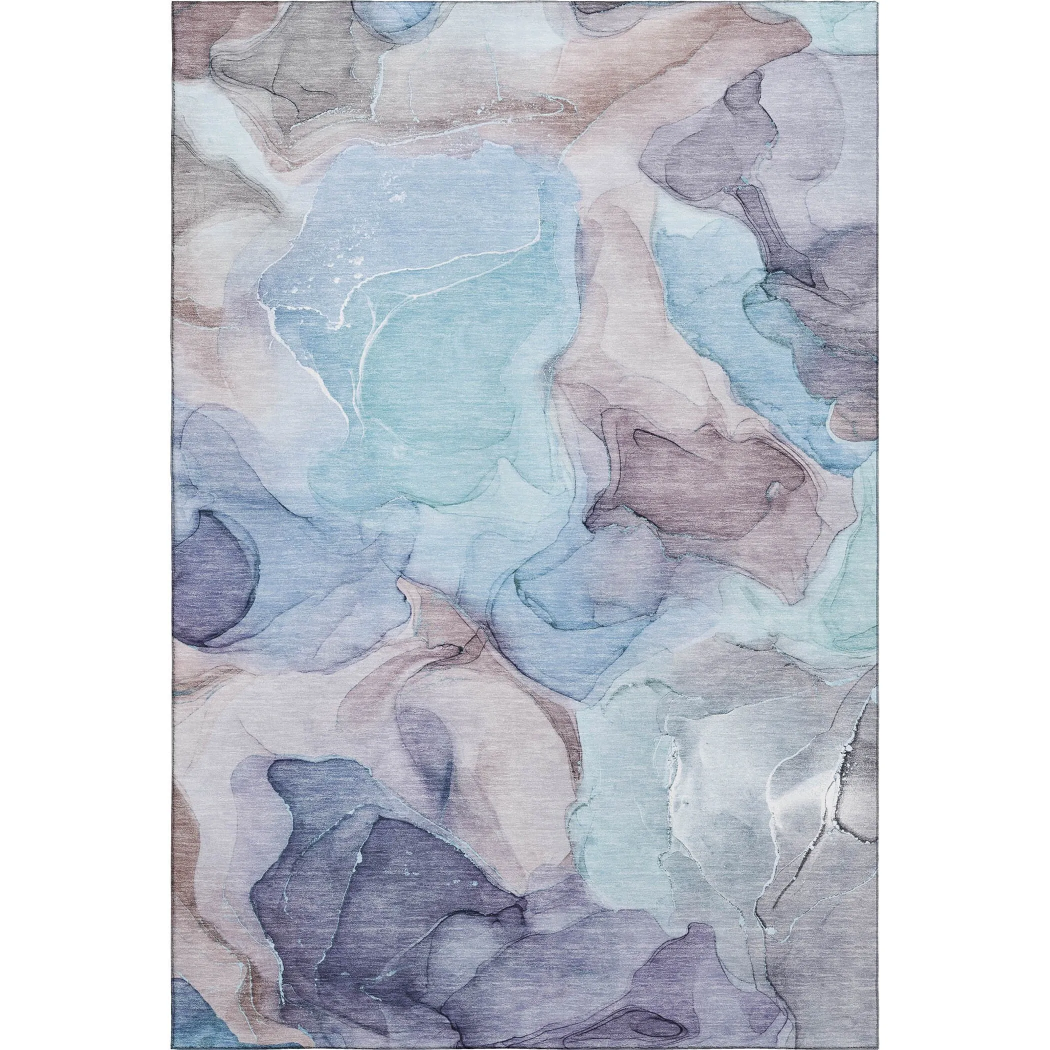 Premium Washable Super Soft Abstract Watercolor Mayfield Rug