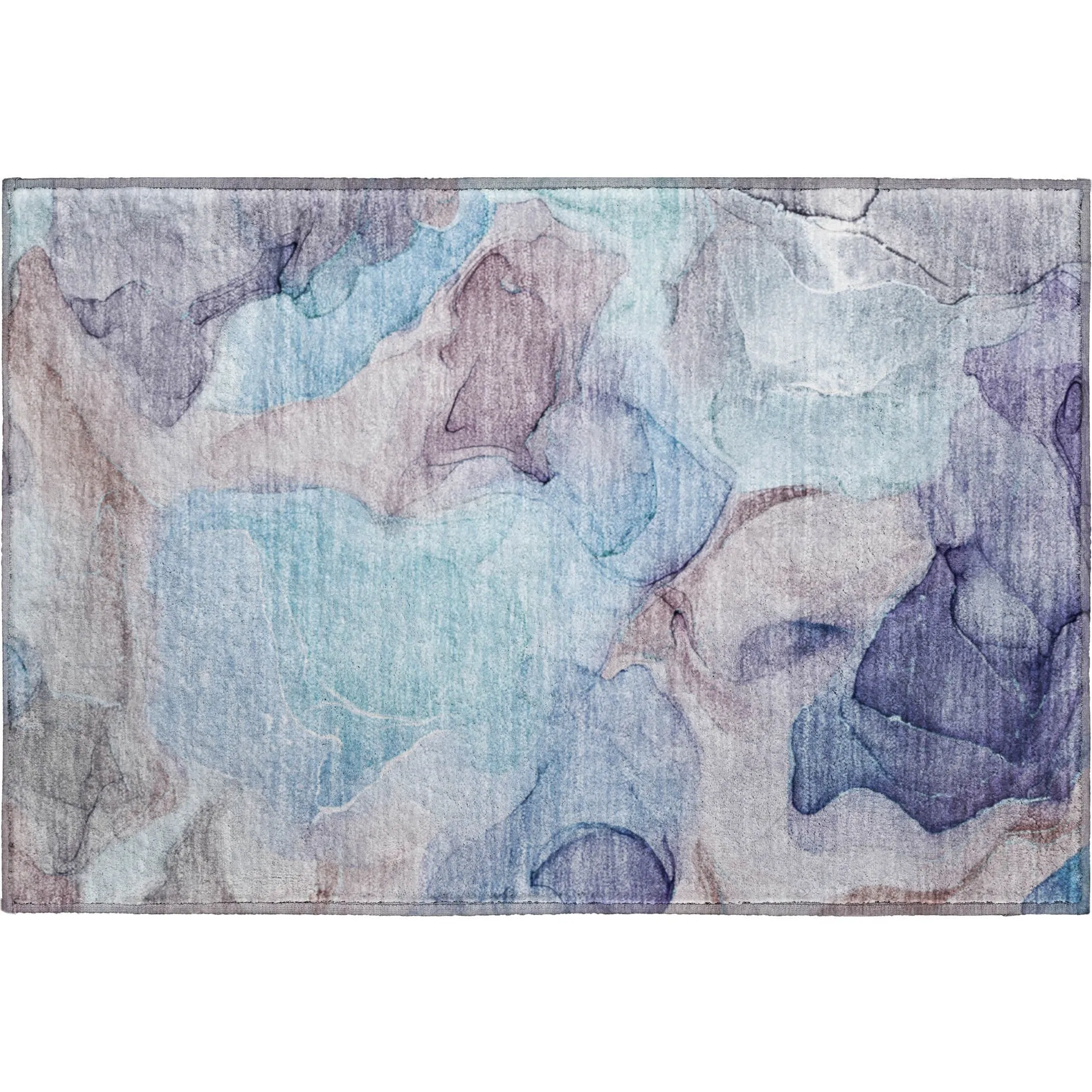 Premium Washable Super Soft Abstract Watercolor Mayfield Rug