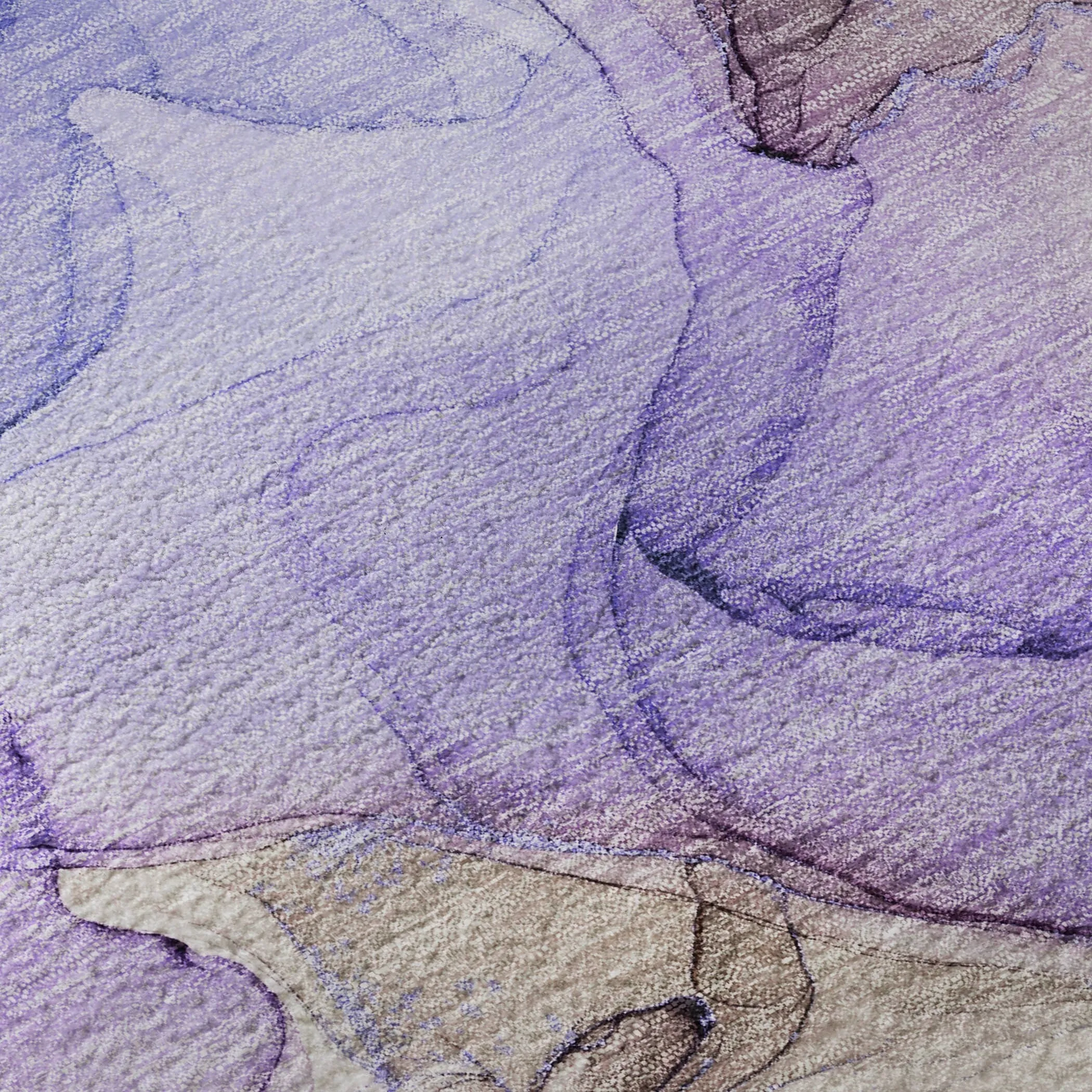 Premium Washable Super Soft Abstract Watercolor Mayfield Rug