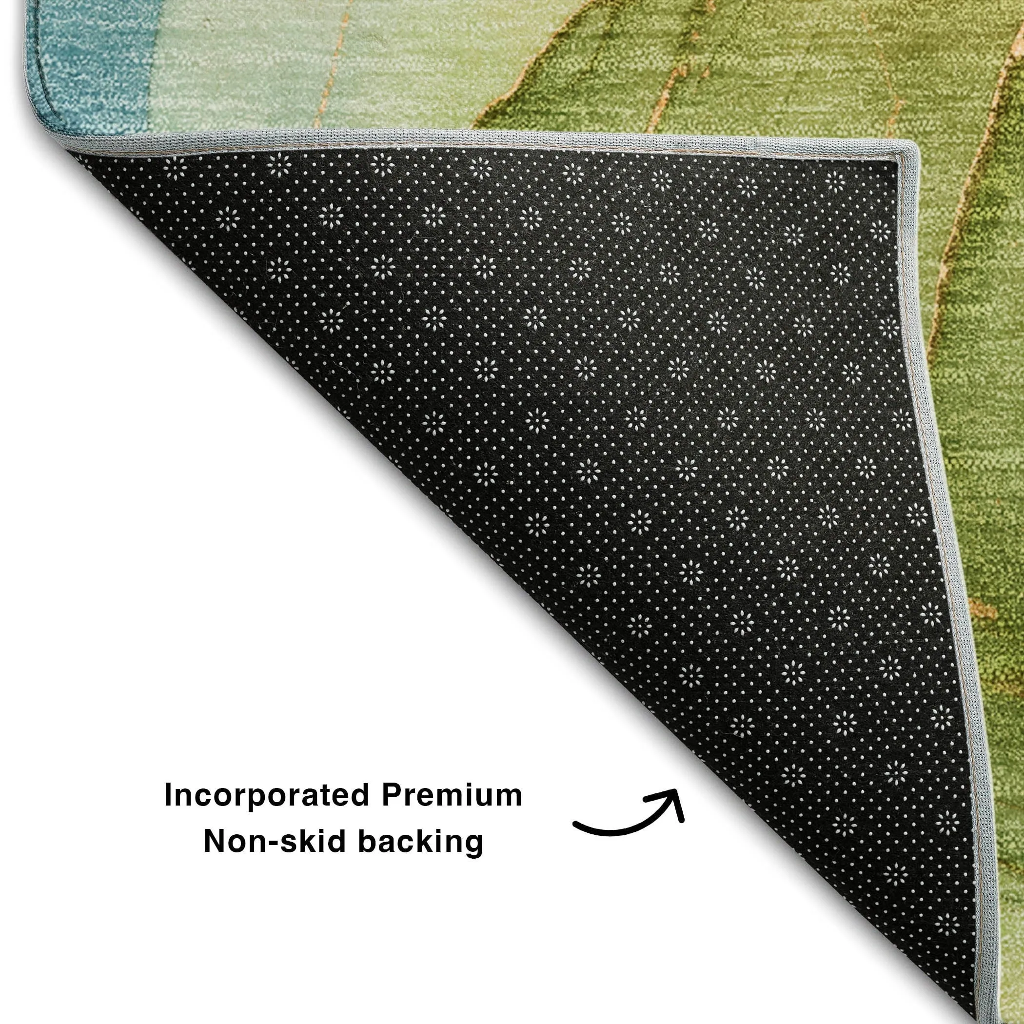 Premium Washable Super Soft Abstract Watercolor Mayfield Rug
