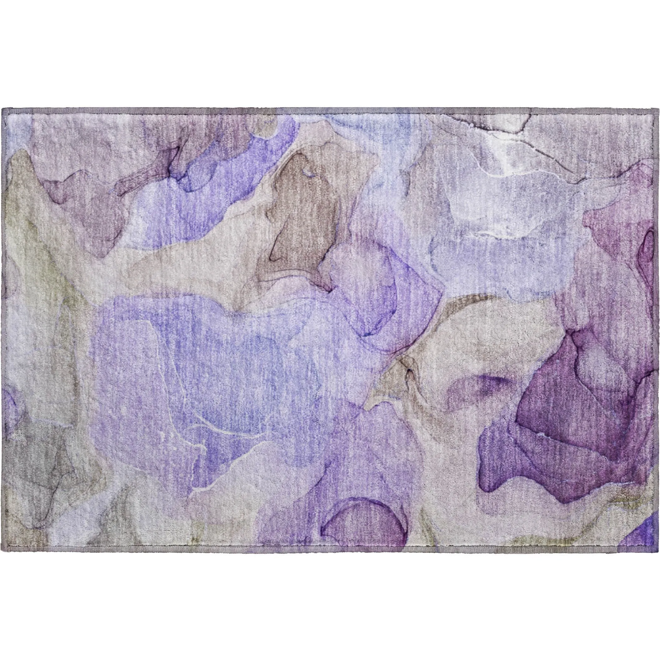 Premium Washable Super Soft Abstract Watercolor Mayfield Rug