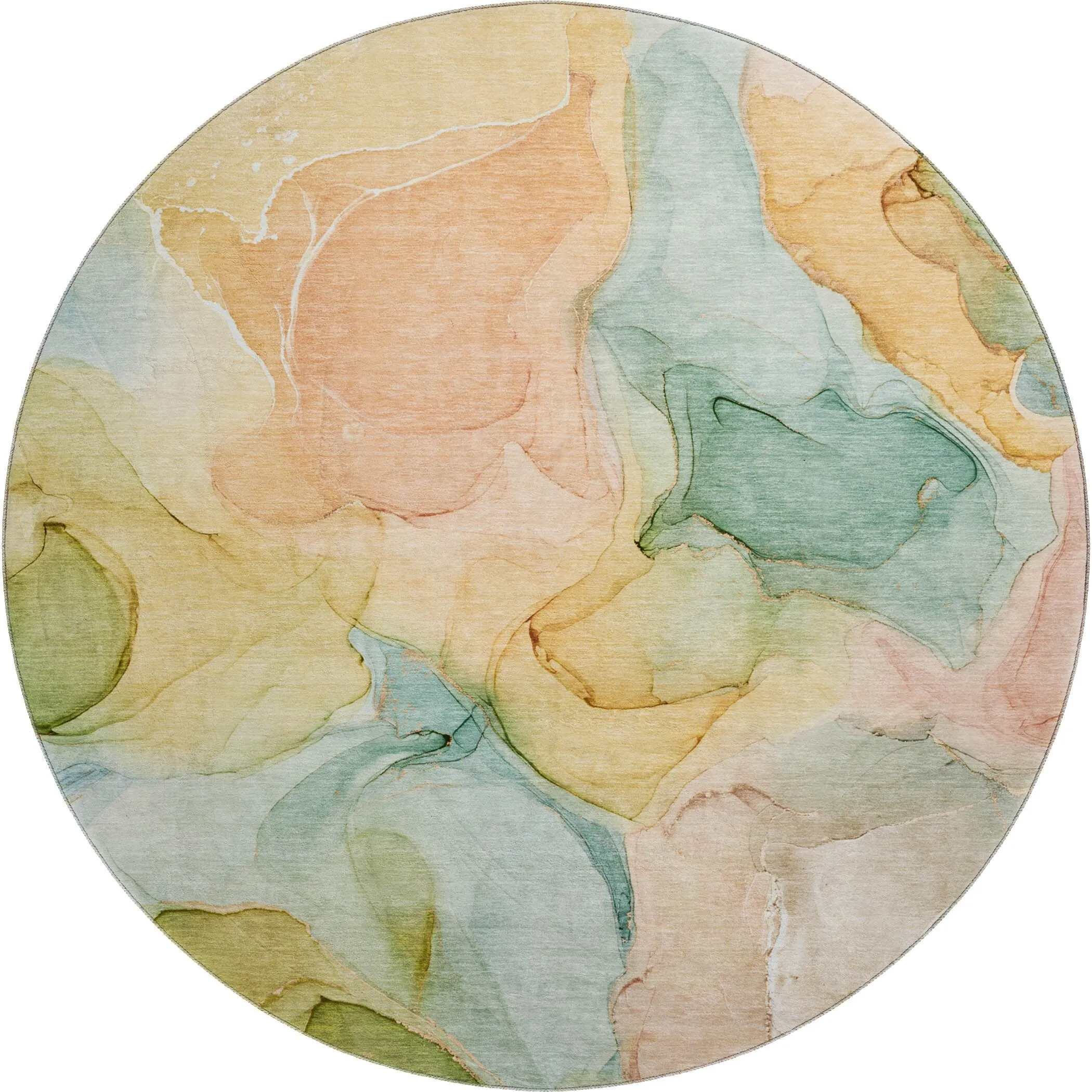 Premium Washable Super Soft Abstract Watercolor Mayfield Rug