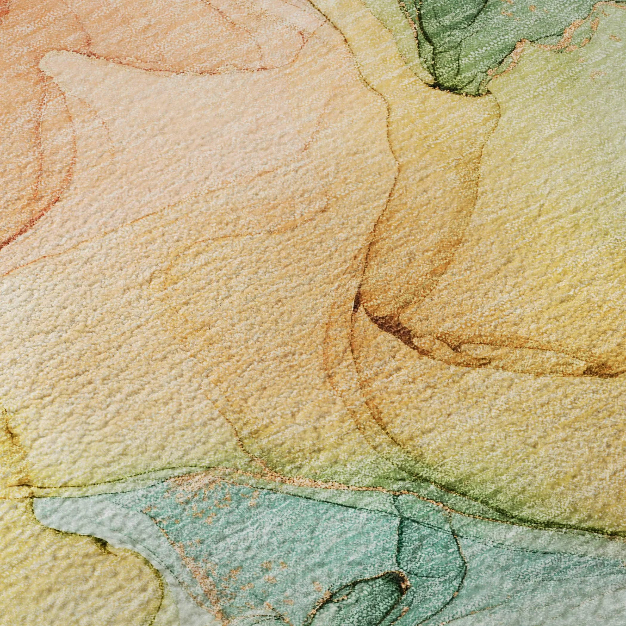 Premium Washable Super Soft Abstract Watercolor Mayfield Rug