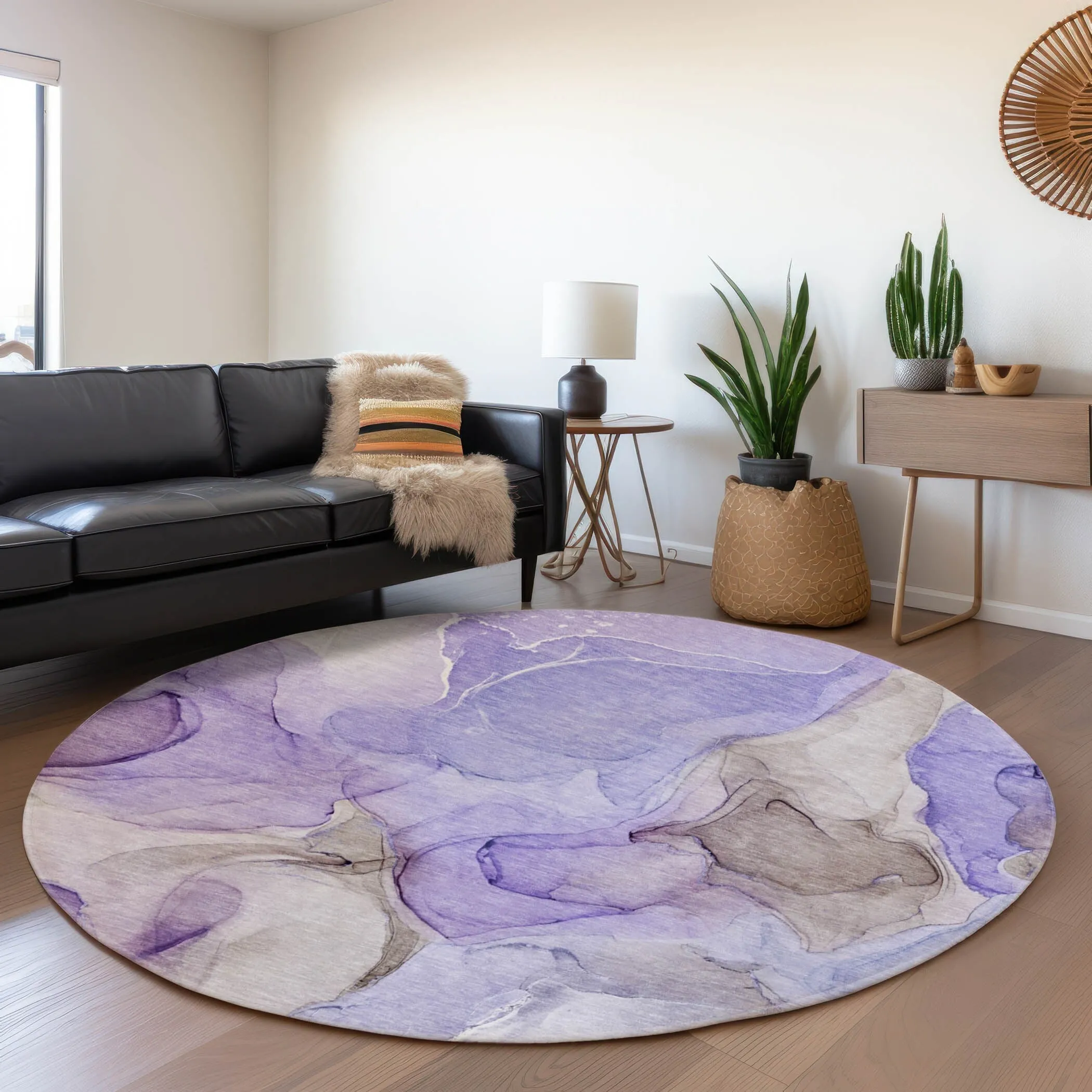 Premium Washable Super Soft Abstract Watercolor Mayfield Rug