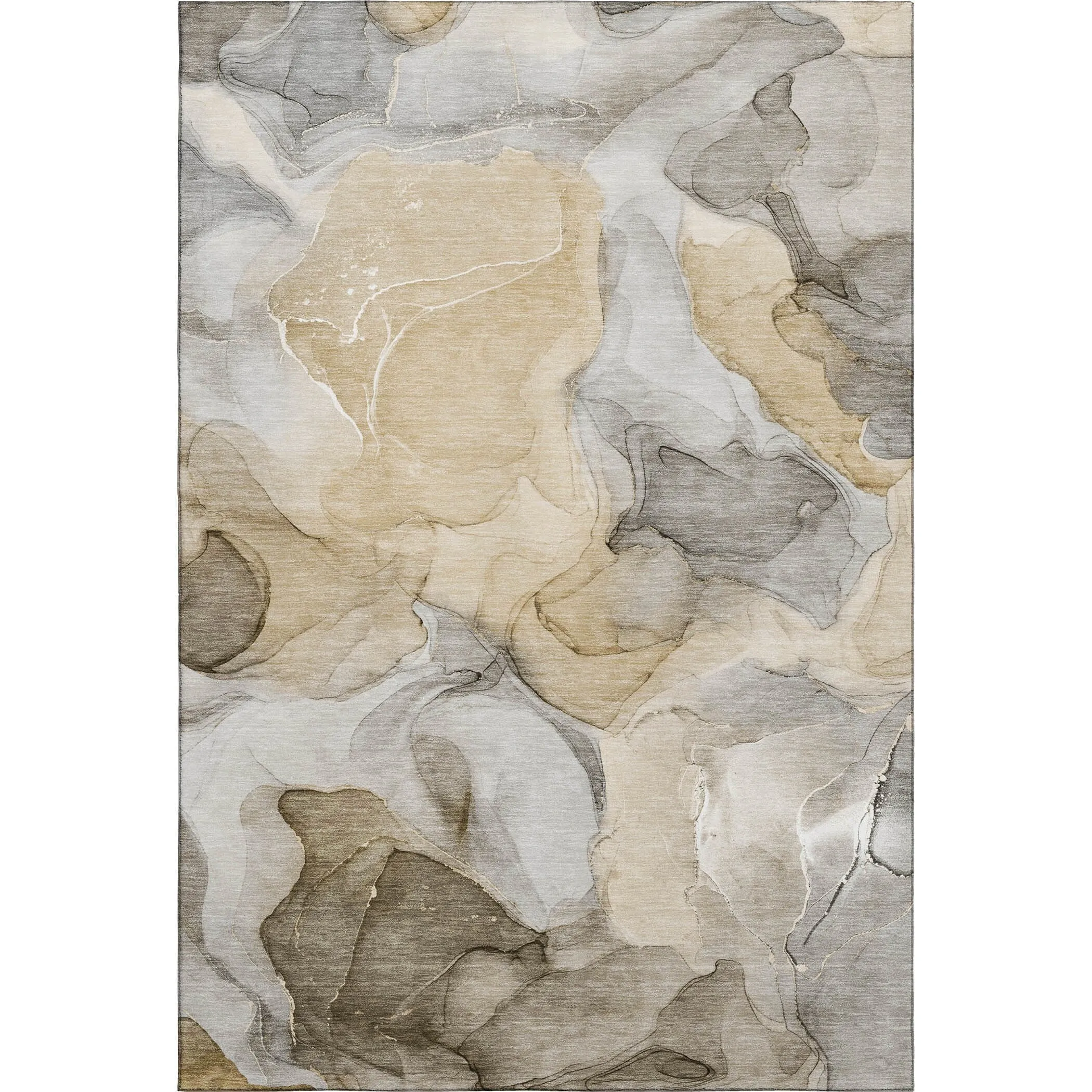 Premium Washable Super Soft Abstract Watercolor Mayfield Rug