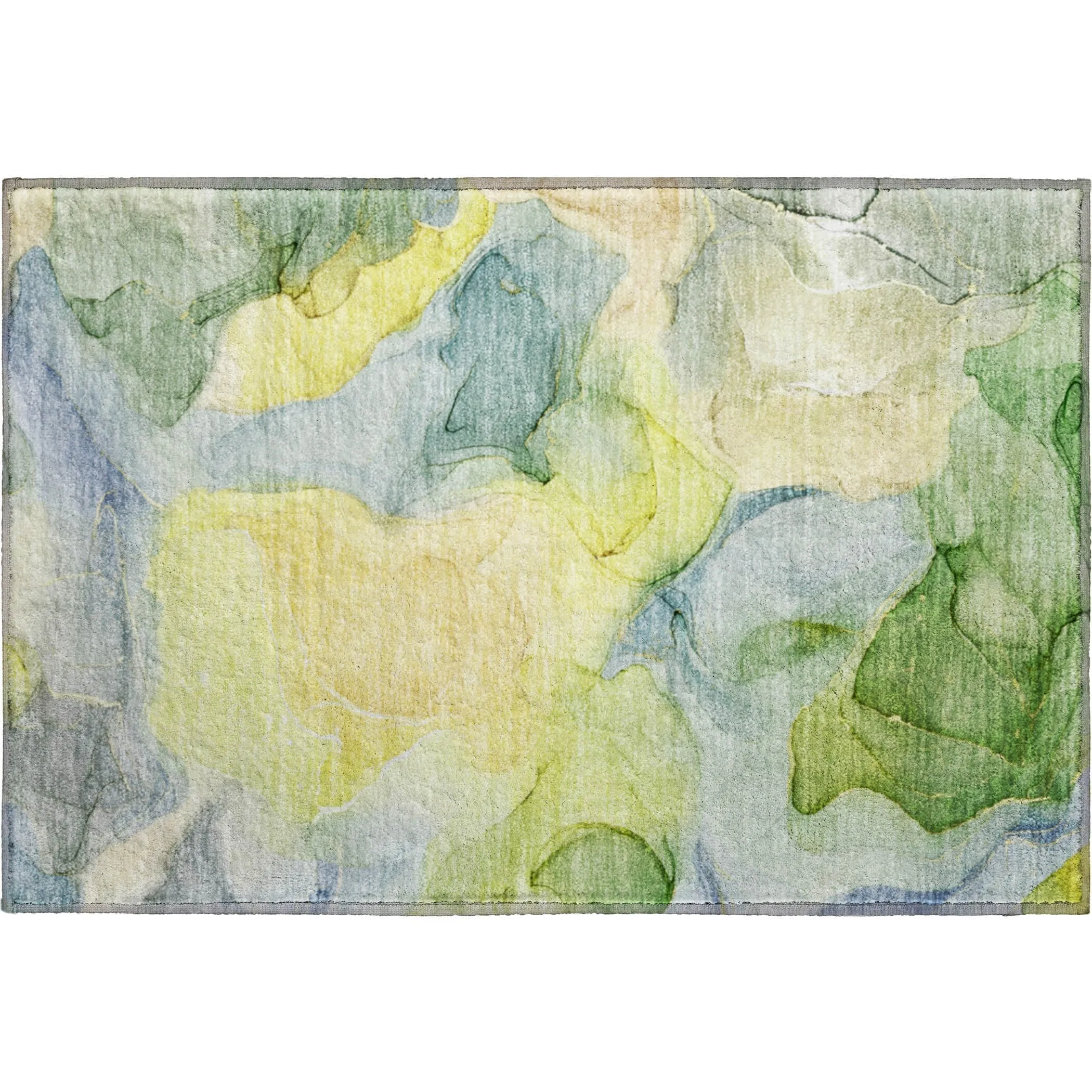 Premium Washable Super Soft Abstract Watercolor Mayfield Rug