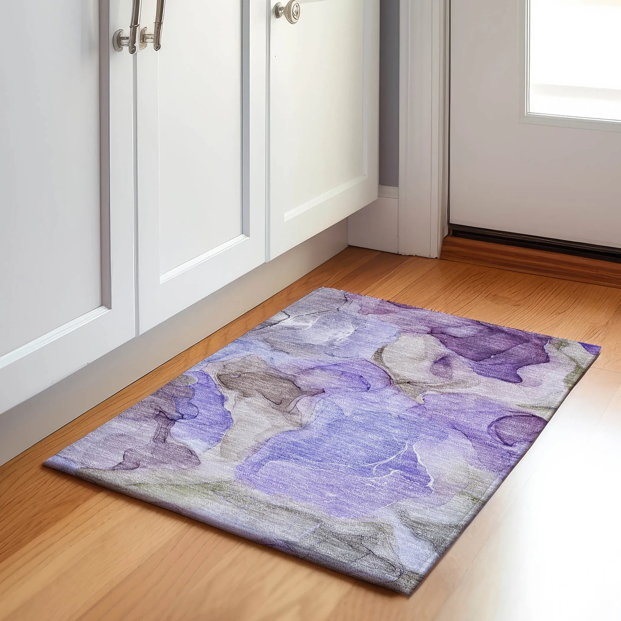 Premium Washable Super Soft Abstract Watercolor Mayfield Rug