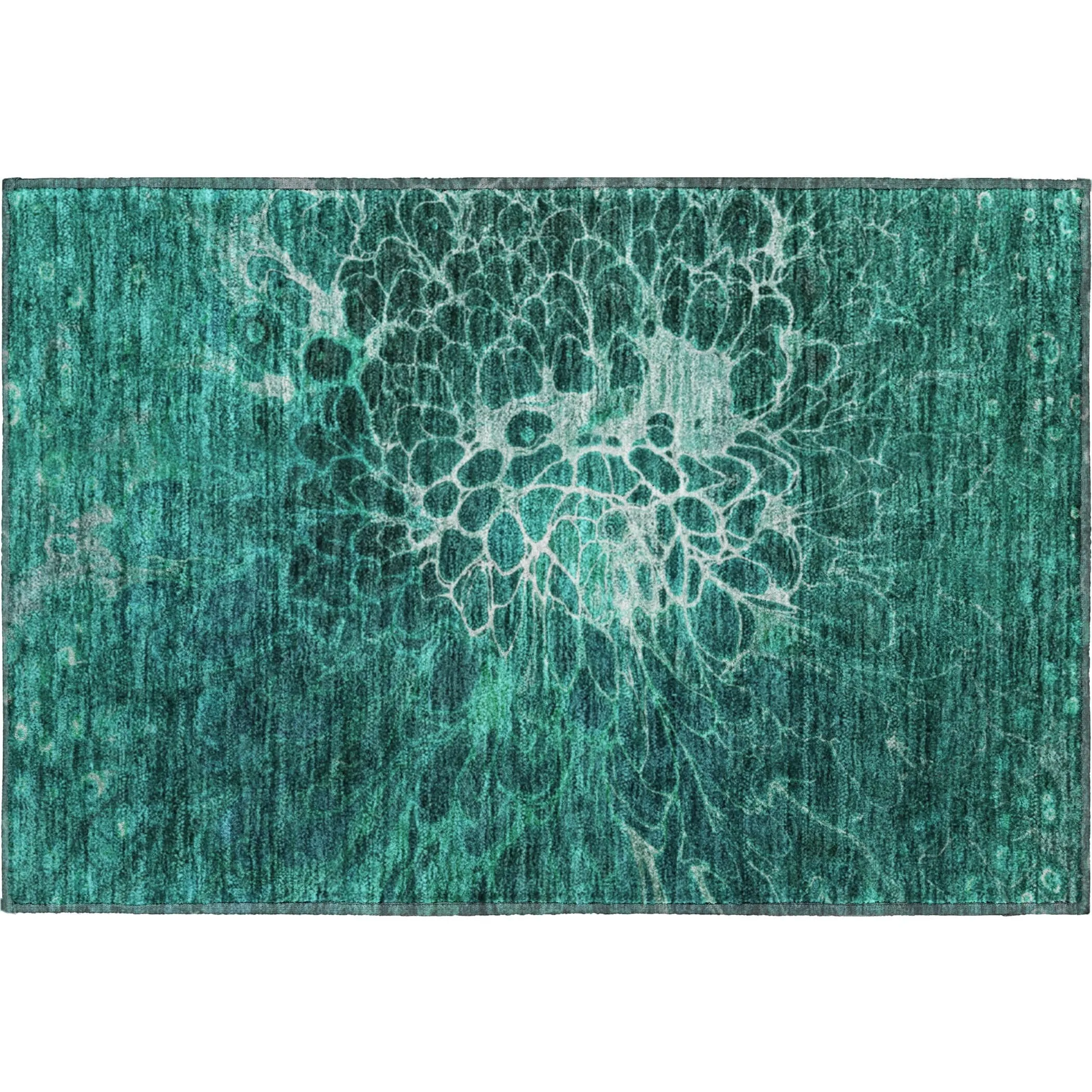 Premium Washable Super Soft Modern Floral Mayfield Rug