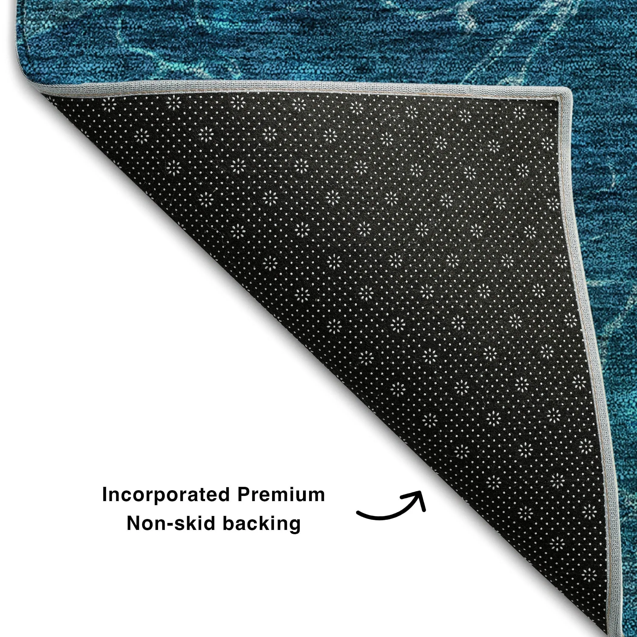Premium Washable Super Soft Modern Floral Mayfield Rug
