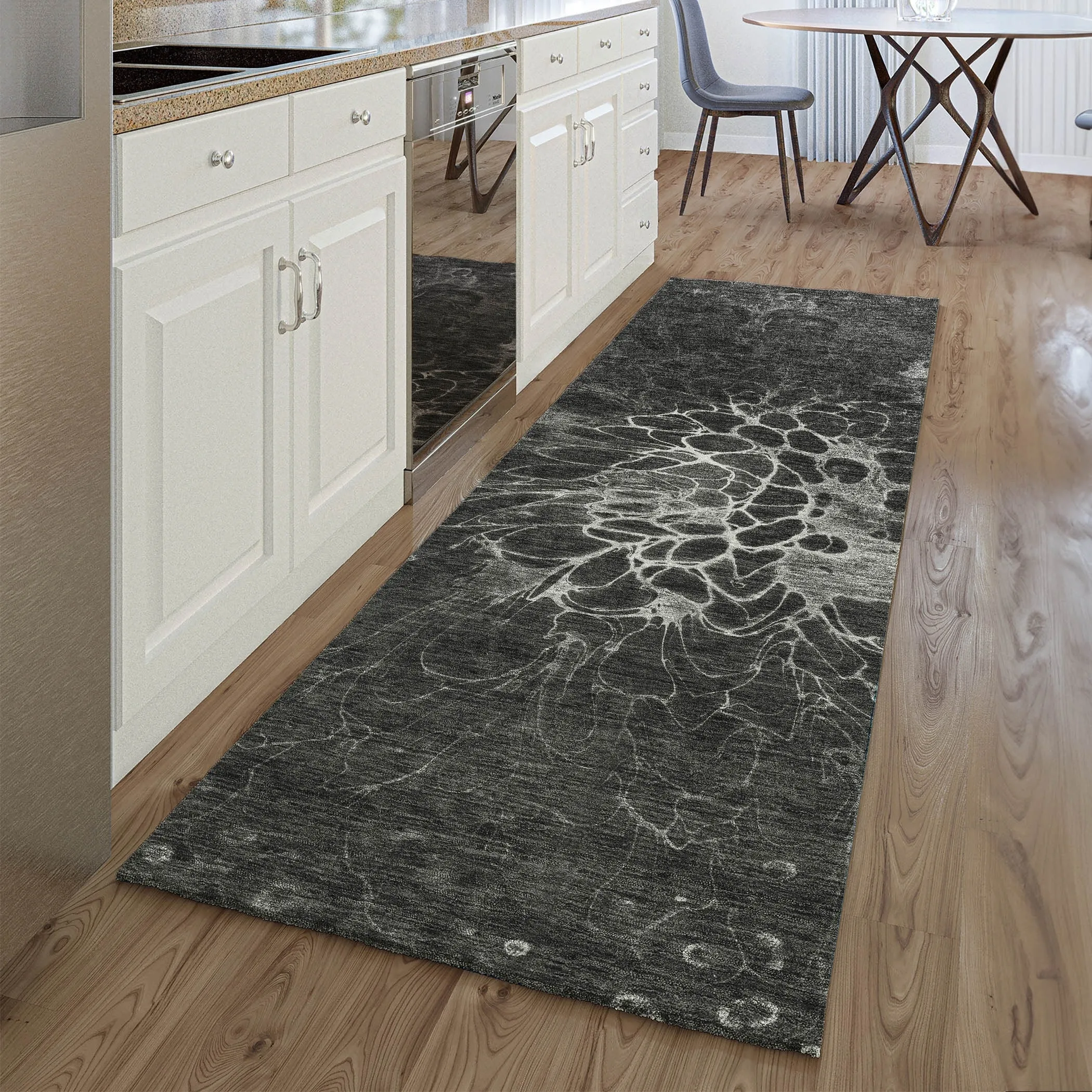Premium Washable Super Soft Modern Floral Mayfield Rug