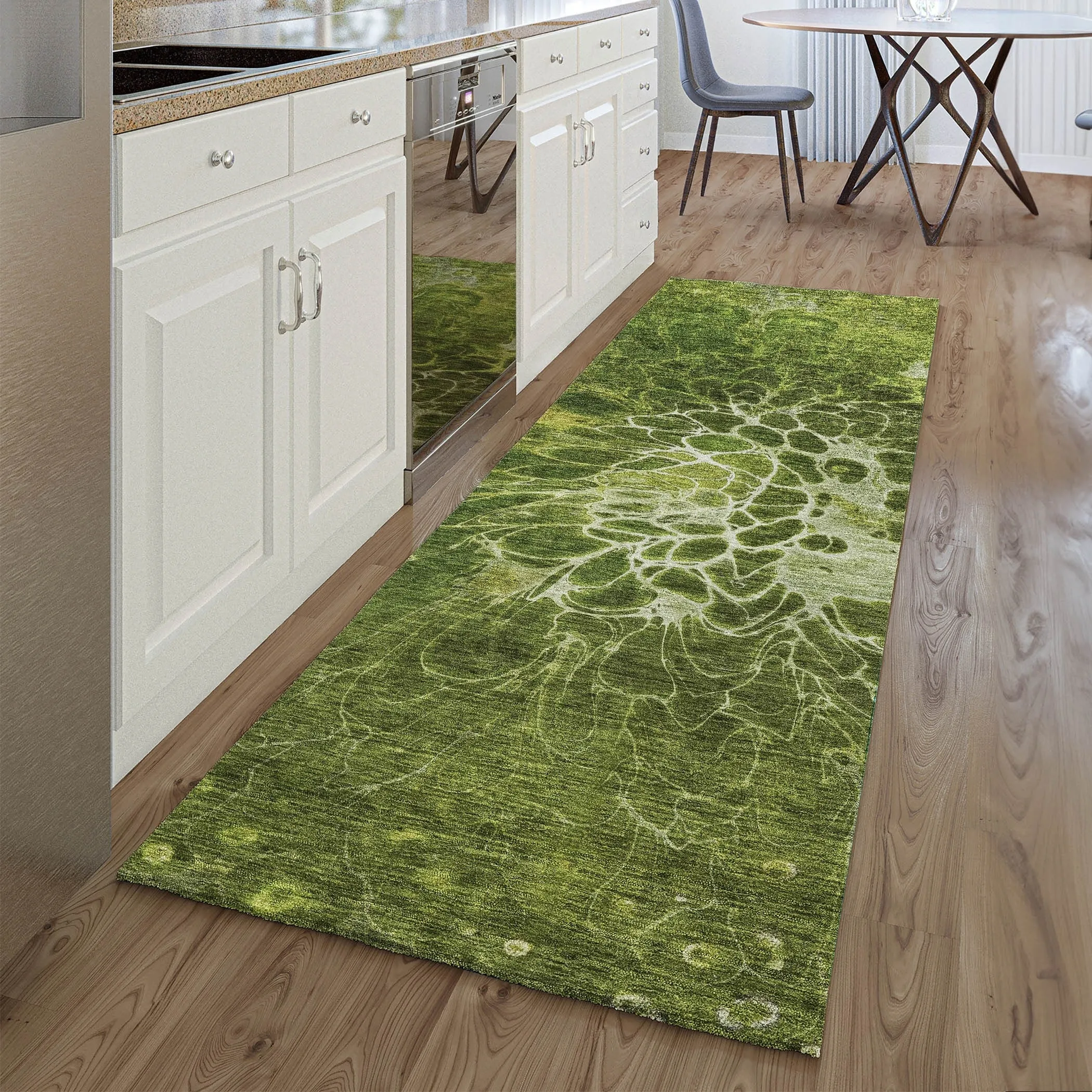 Premium Washable Super Soft Modern Floral Mayfield Rug