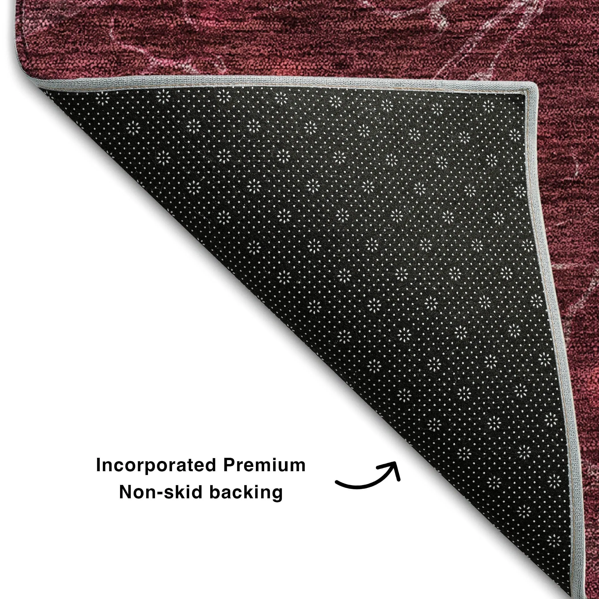 Premium Washable Super Soft Modern Floral Mayfield Rug