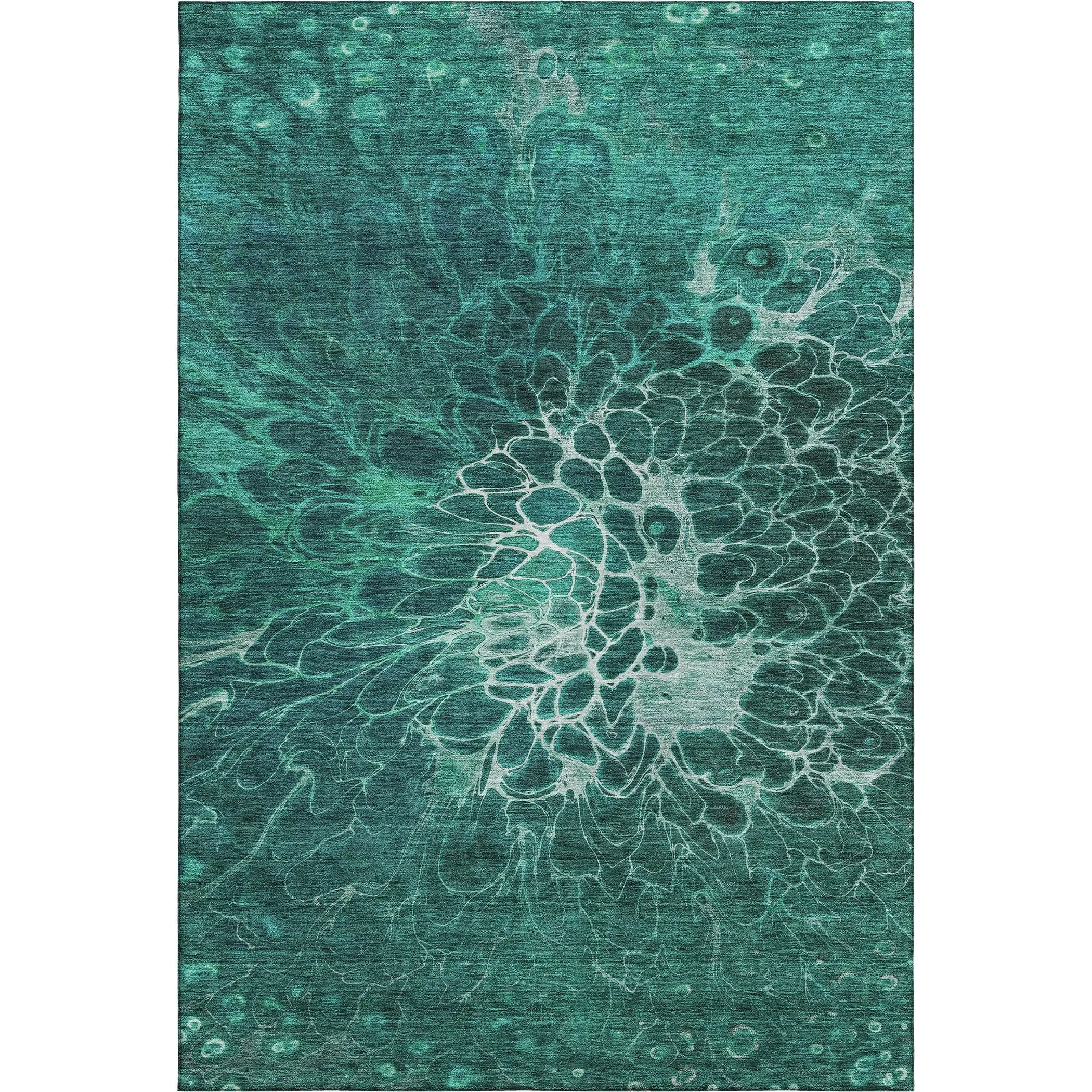 Premium Washable Super Soft Modern Floral Mayfield Rug