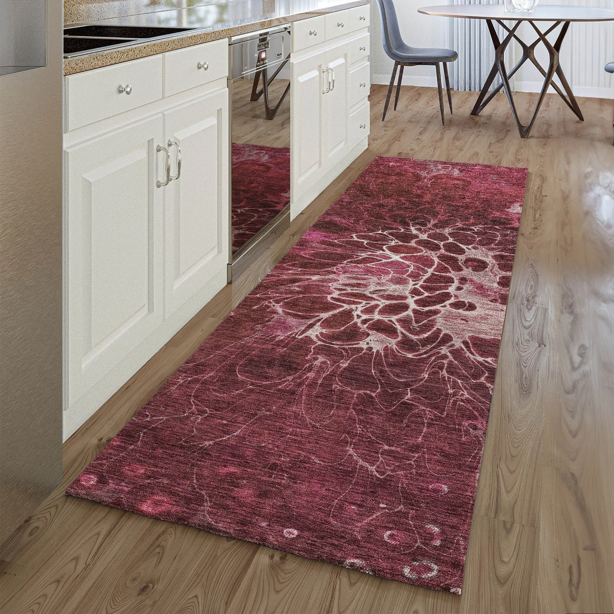 Premium Washable Super Soft Modern Floral Mayfield Rug