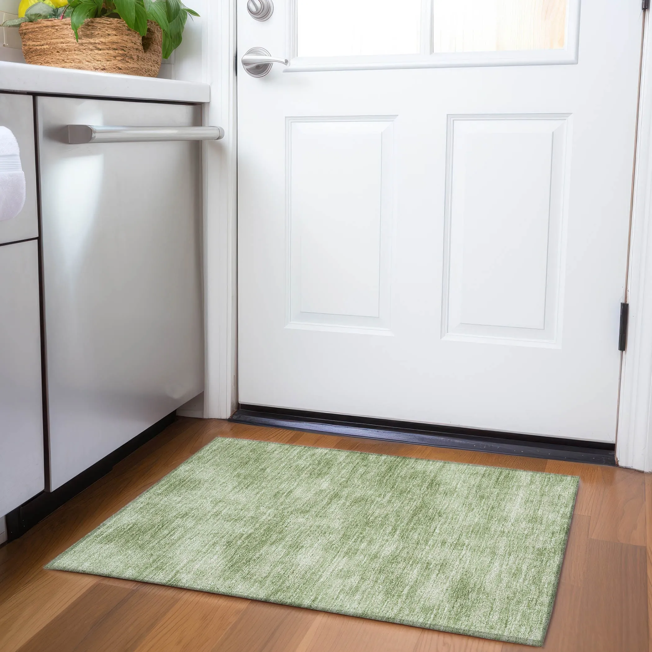 Premium Washable Super Soft Solid Ombre Mayfield Rug