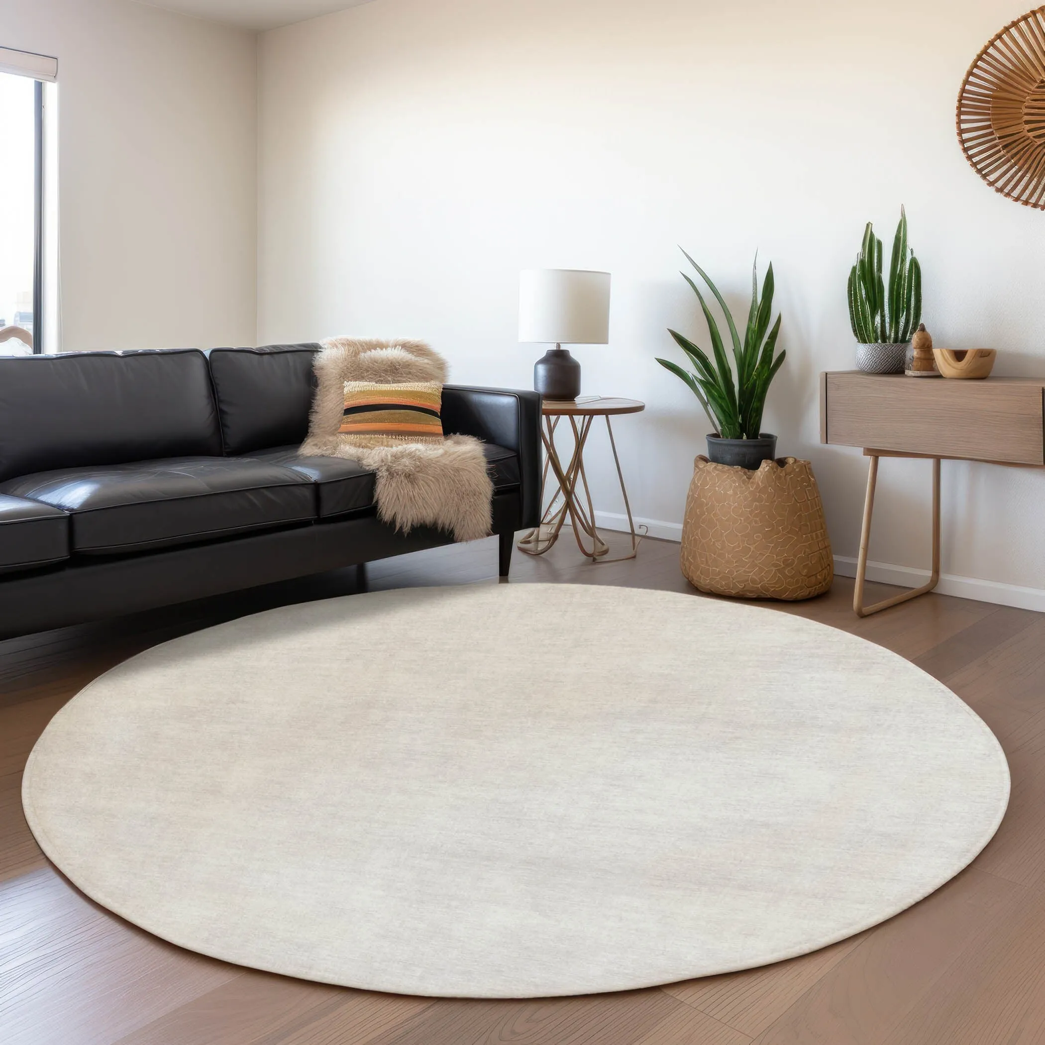Premium Washable Super Soft Solid Ombre Mayfield Rug