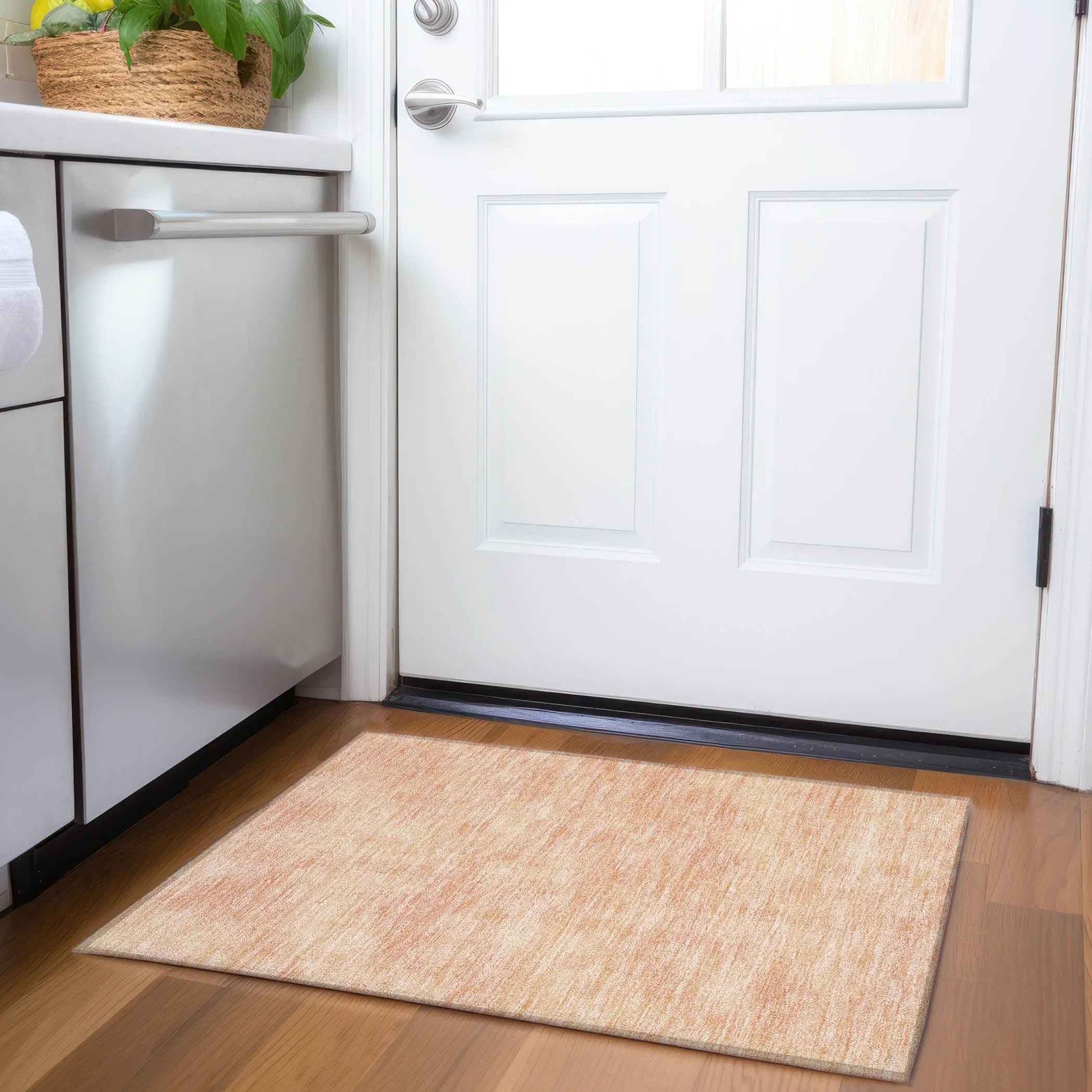 Premium Washable Super Soft Solid Ombre Mayfield Rug