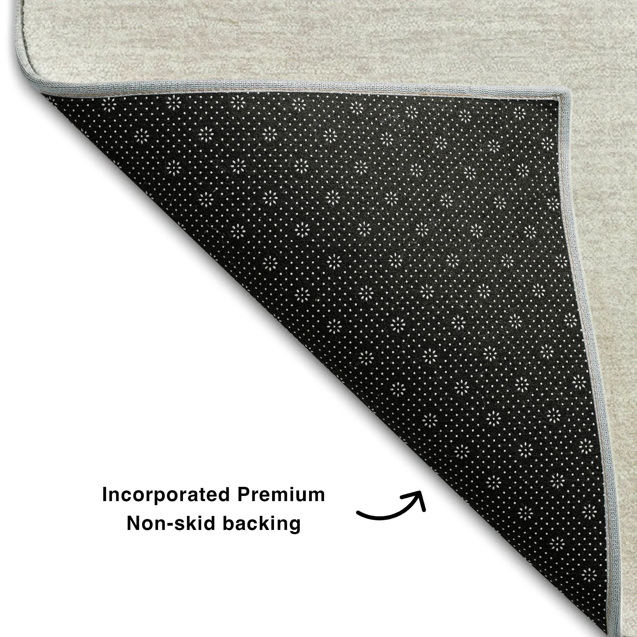 Premium Washable Super Soft Solid Ombre Mayfield Rug