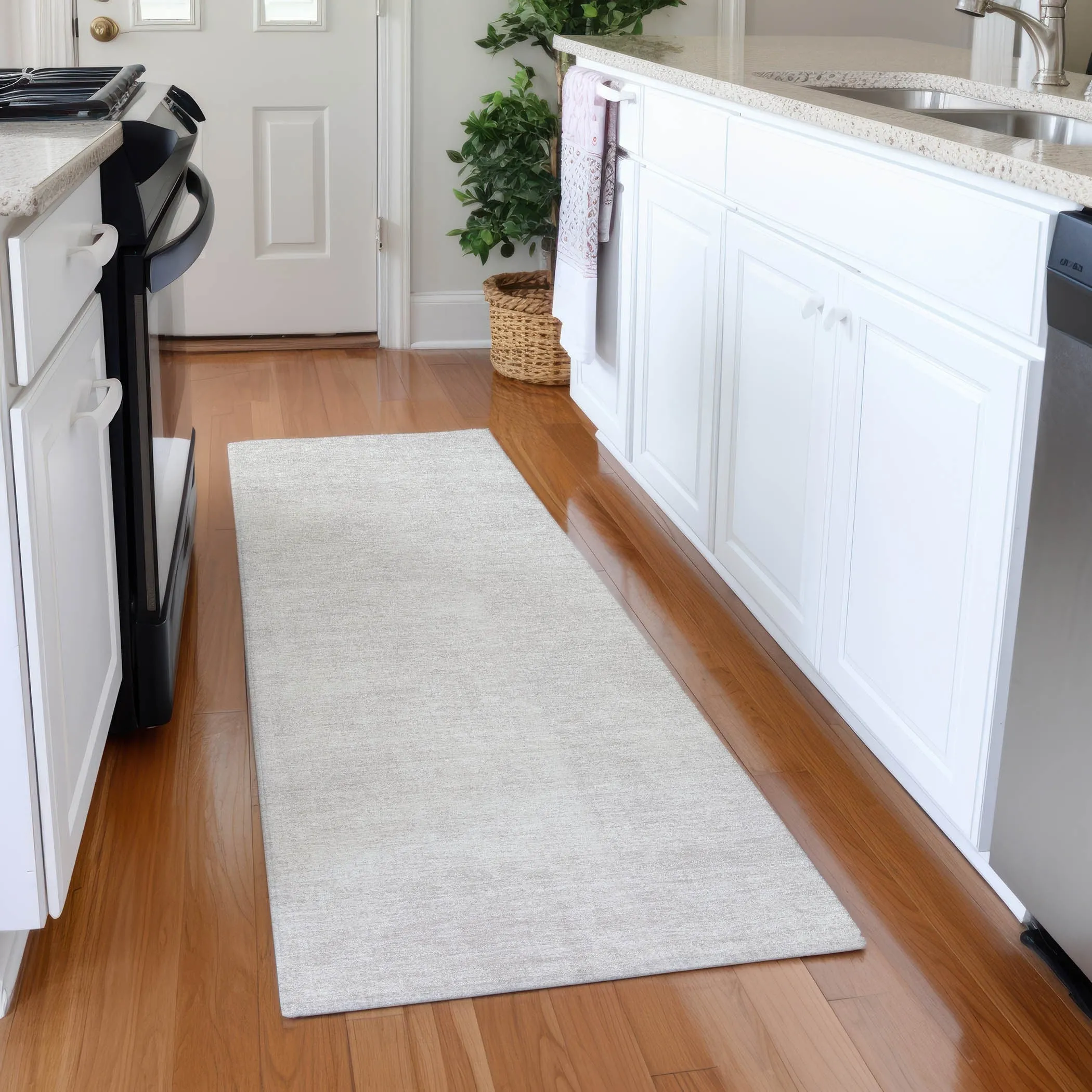 Premium Washable Super Soft Solid Ombre Mayfield Rug