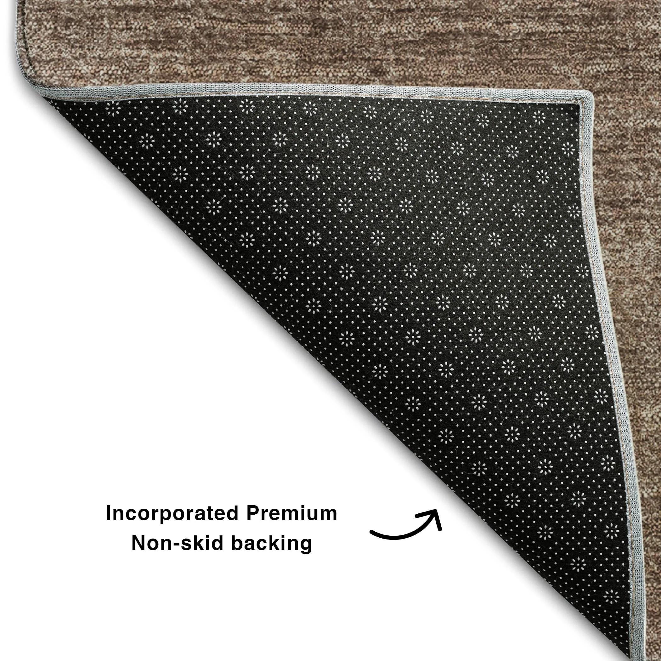 Premium Washable Super Soft Solid Ombre Mayfield Rug