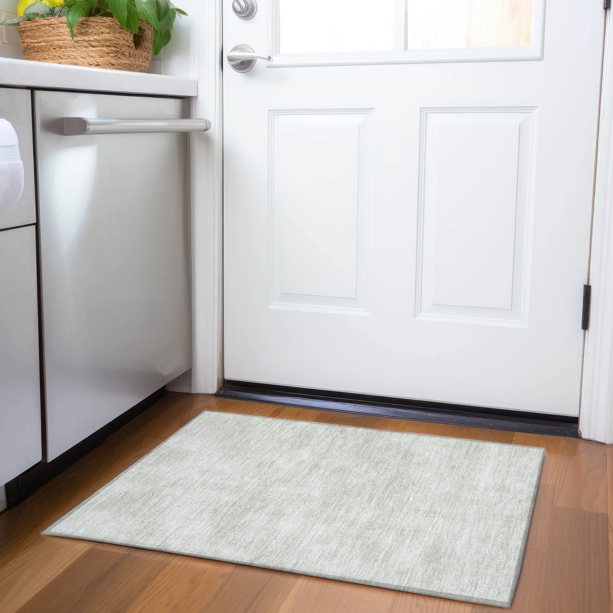 Premium Washable Super Soft Solid Ombre Mayfield Rug