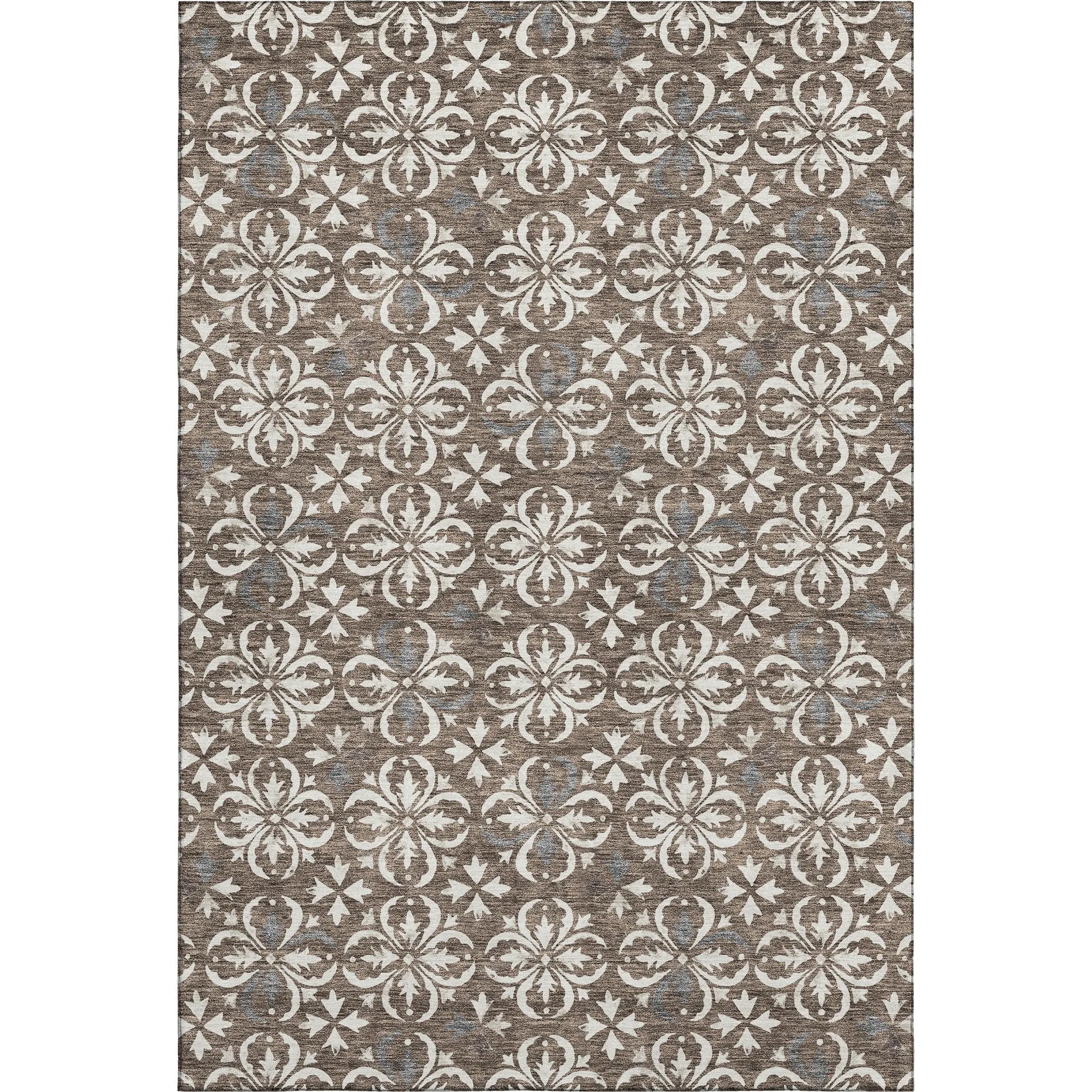 Premium Washable Super Soft Transitional Medallions Mayfield Rug