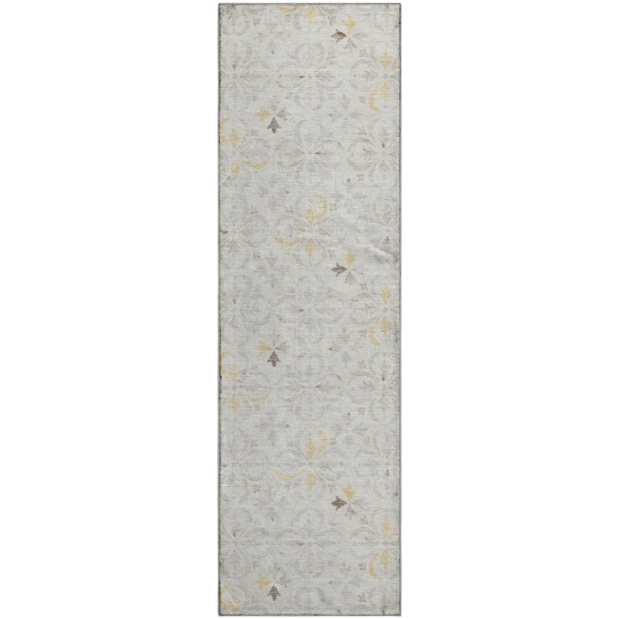 Premium Washable Super Soft Transitional Medallions Mayfield Rug