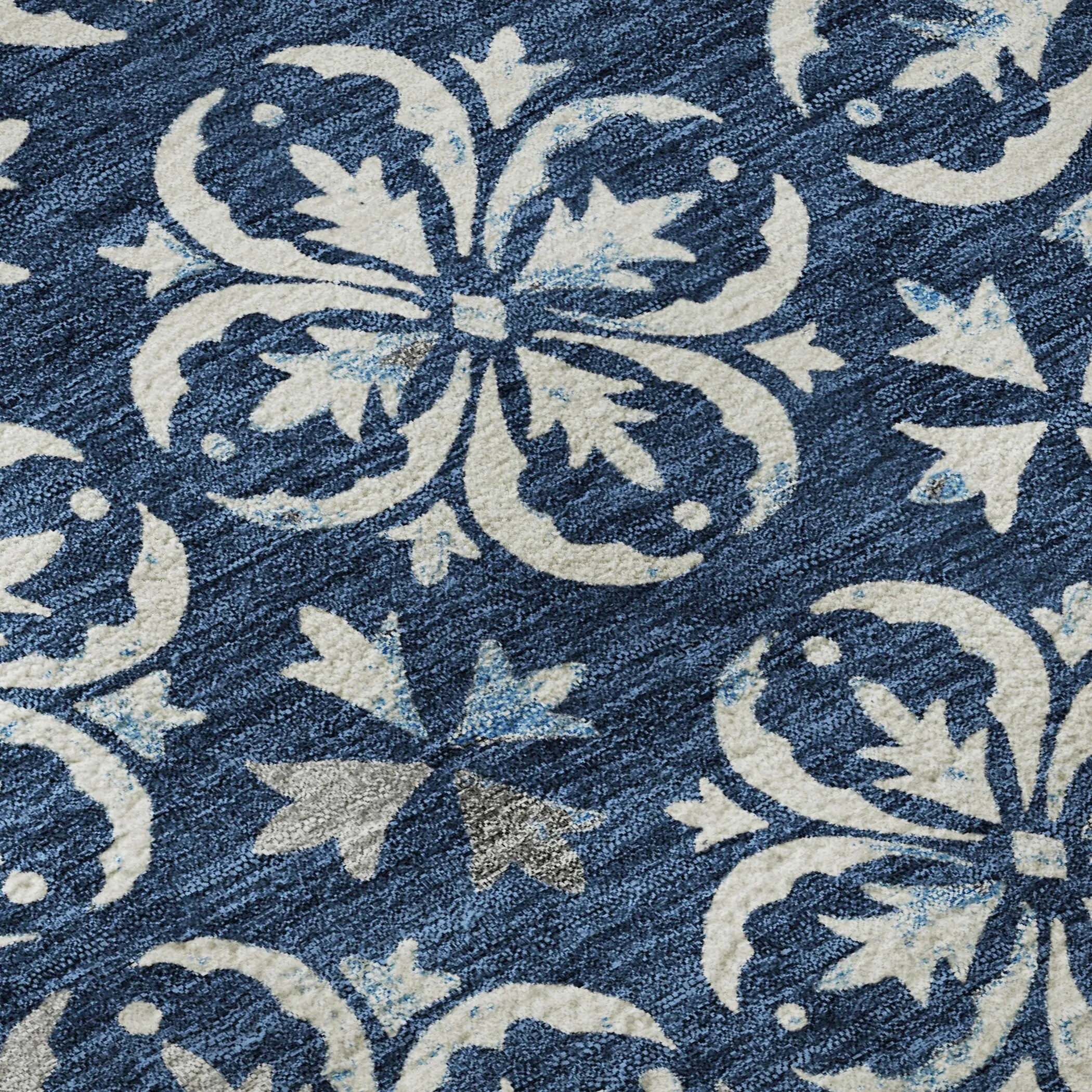 Premium Washable Super Soft Transitional Medallions Mayfield Rug